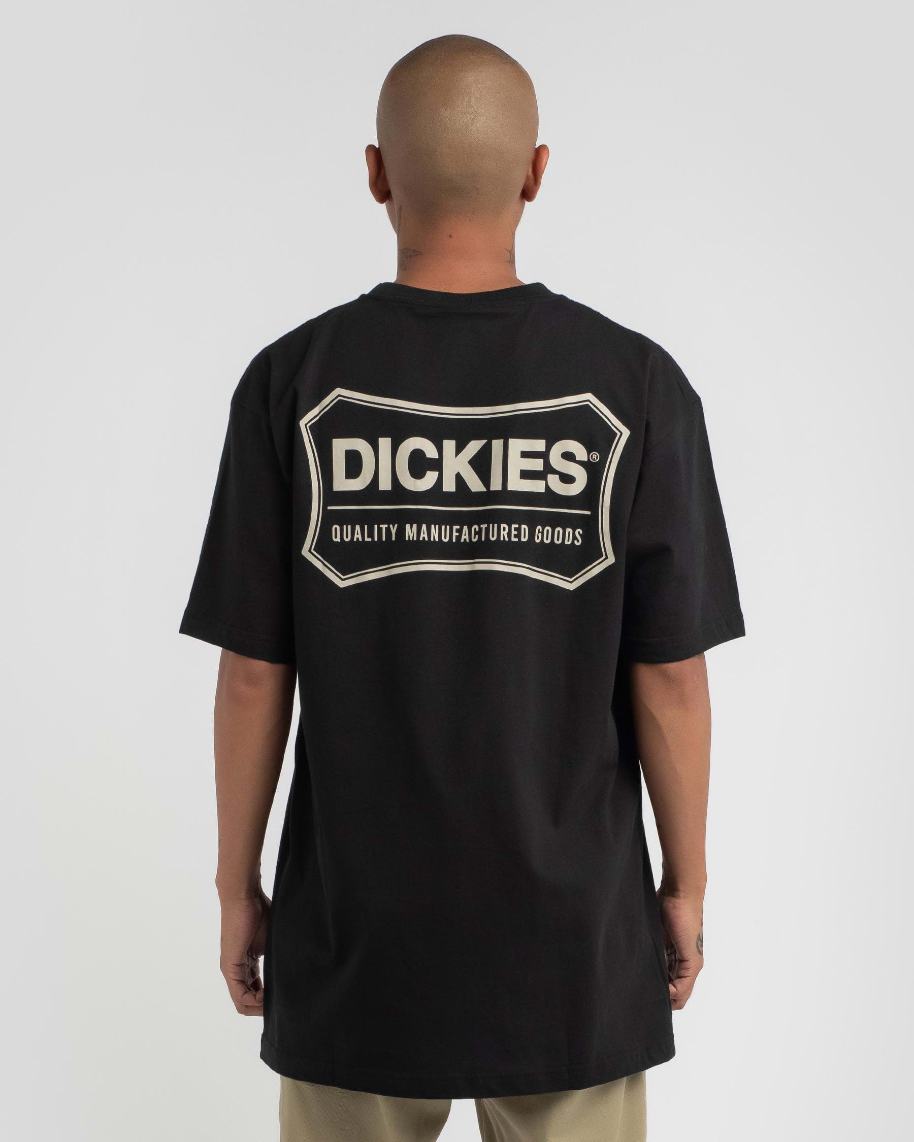 Shop Dickies Spur Classic T-Shirt In Black - Fast Shipping & Easy ...