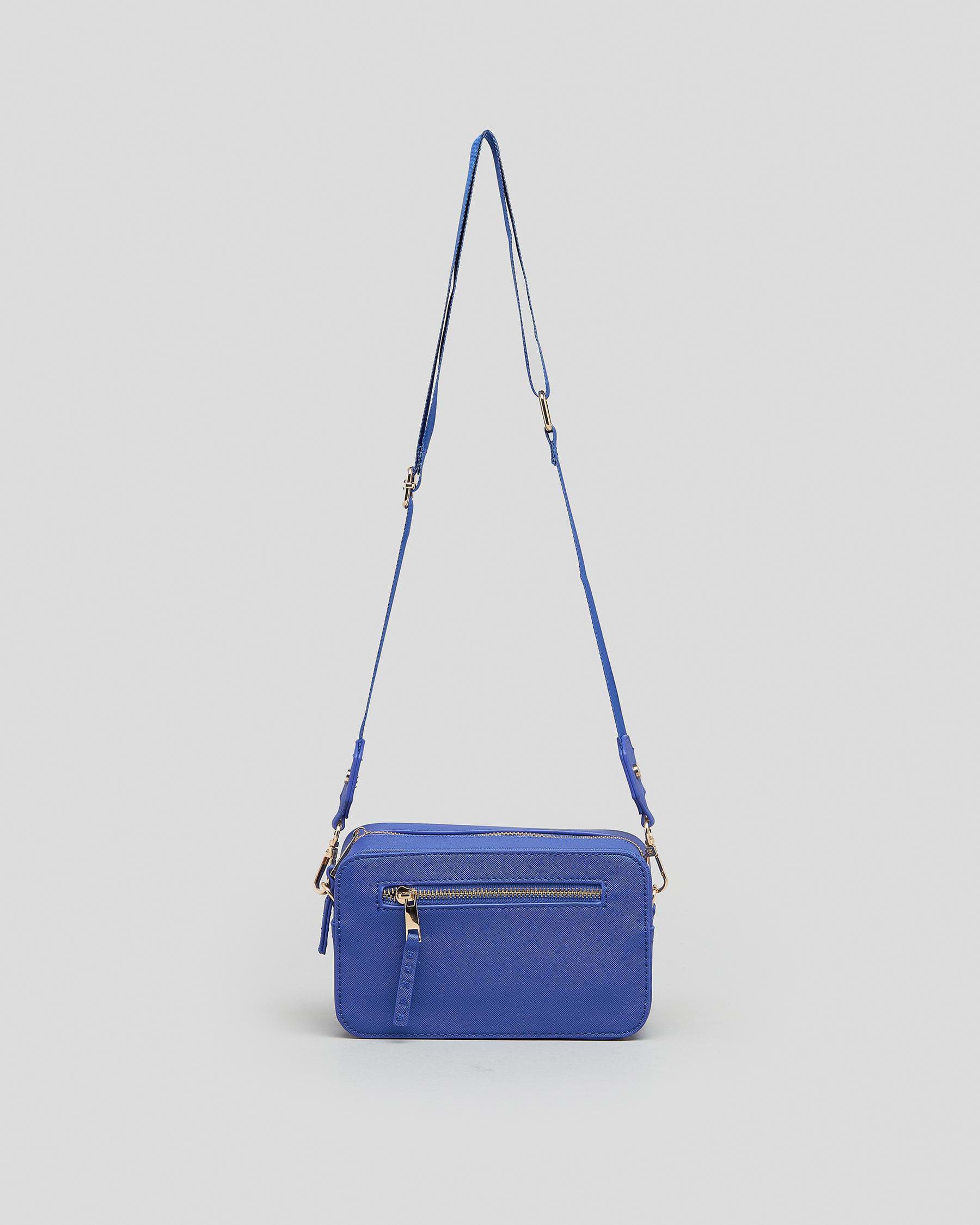 Shop Ava And Ever Coby Crossbody Bag In Sapphire - Fast Shipping & Easy ...