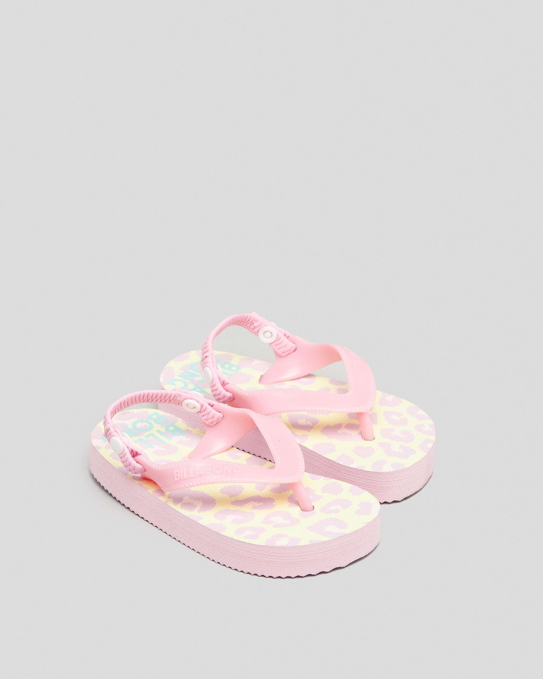 Billabong Toddlers' Honey Thongs In Pink - Fast Shipping & Easy Returns ...