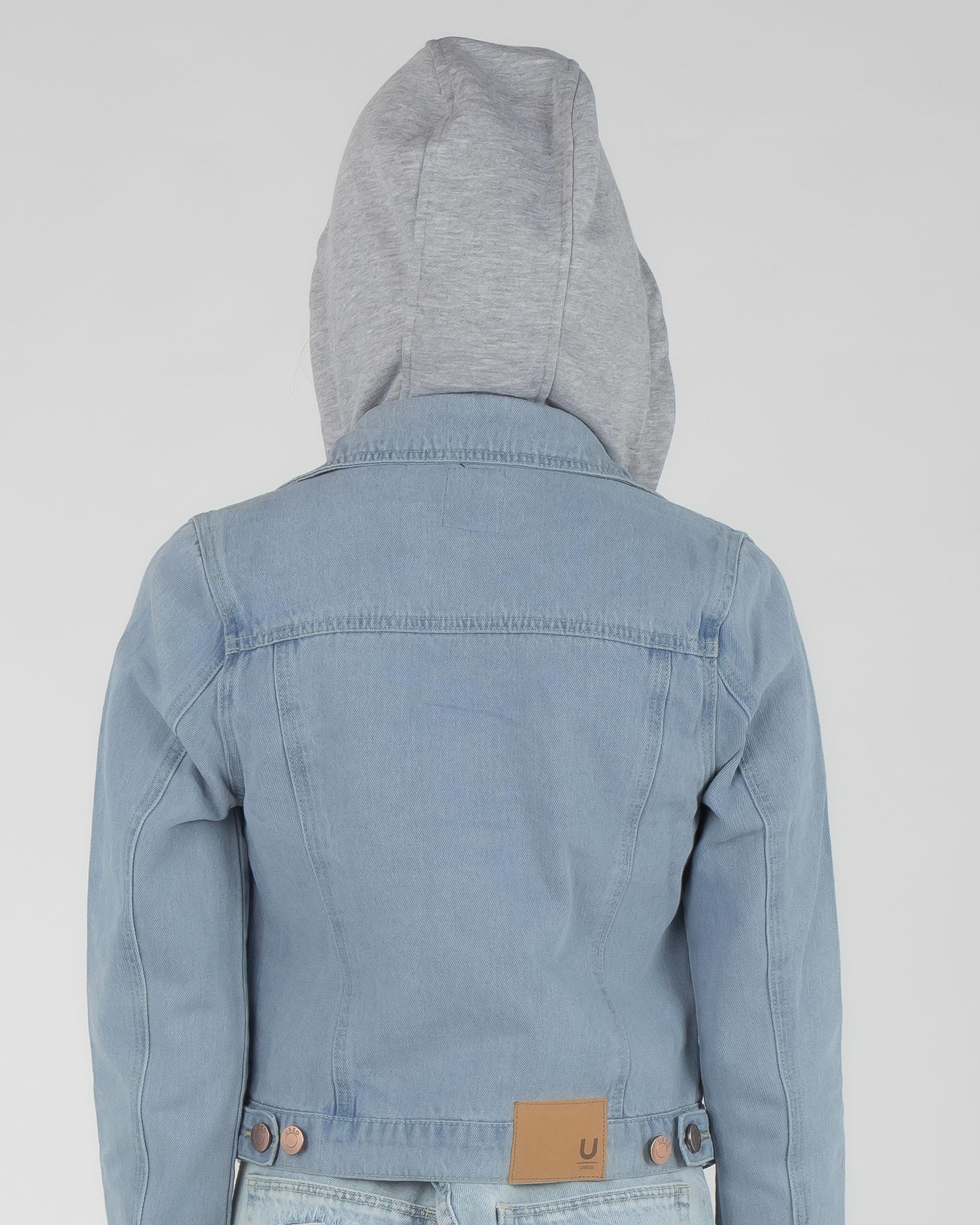 Used Cooper Denim Jacket In Mid Blue Fast Shipping & Easy Returns City Beach Australia