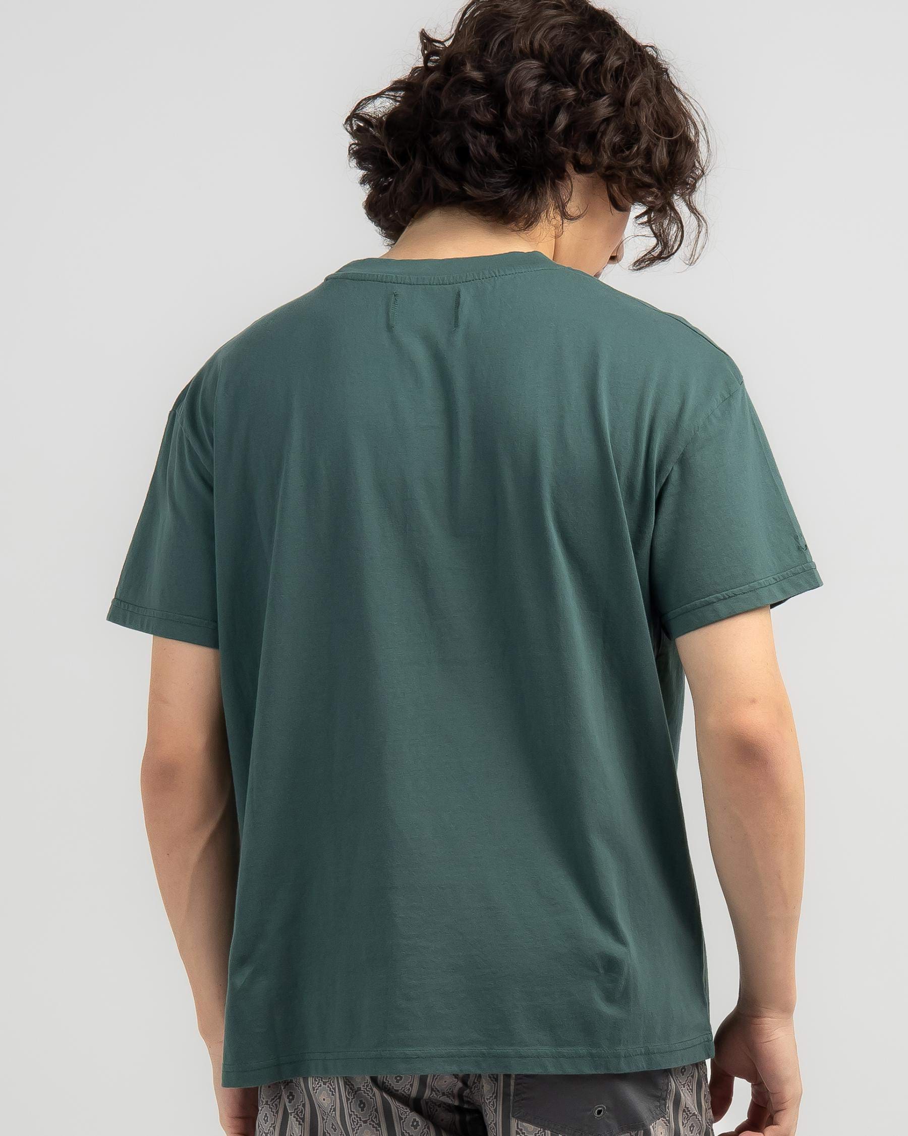 Shop The Critical Slide Society Dune T-Shirt In Green - Fast Shipping ...