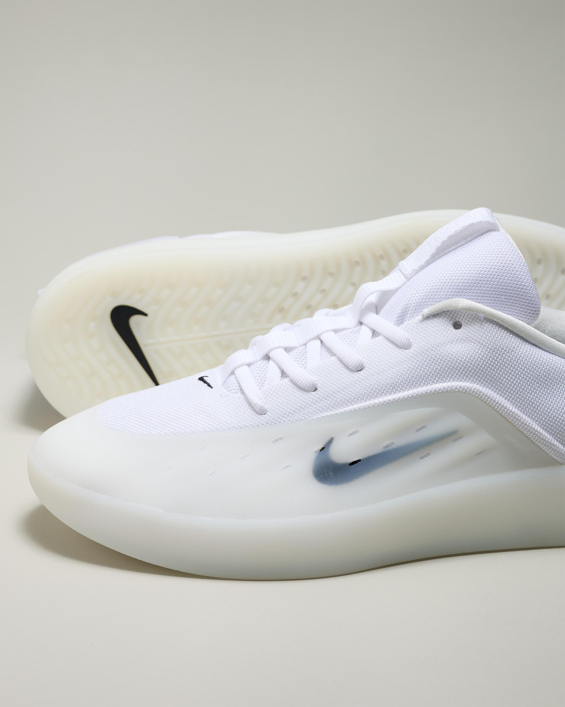 Nike SB Zoom Nyjah 4 Shoes In White/summit White-lt Lemon