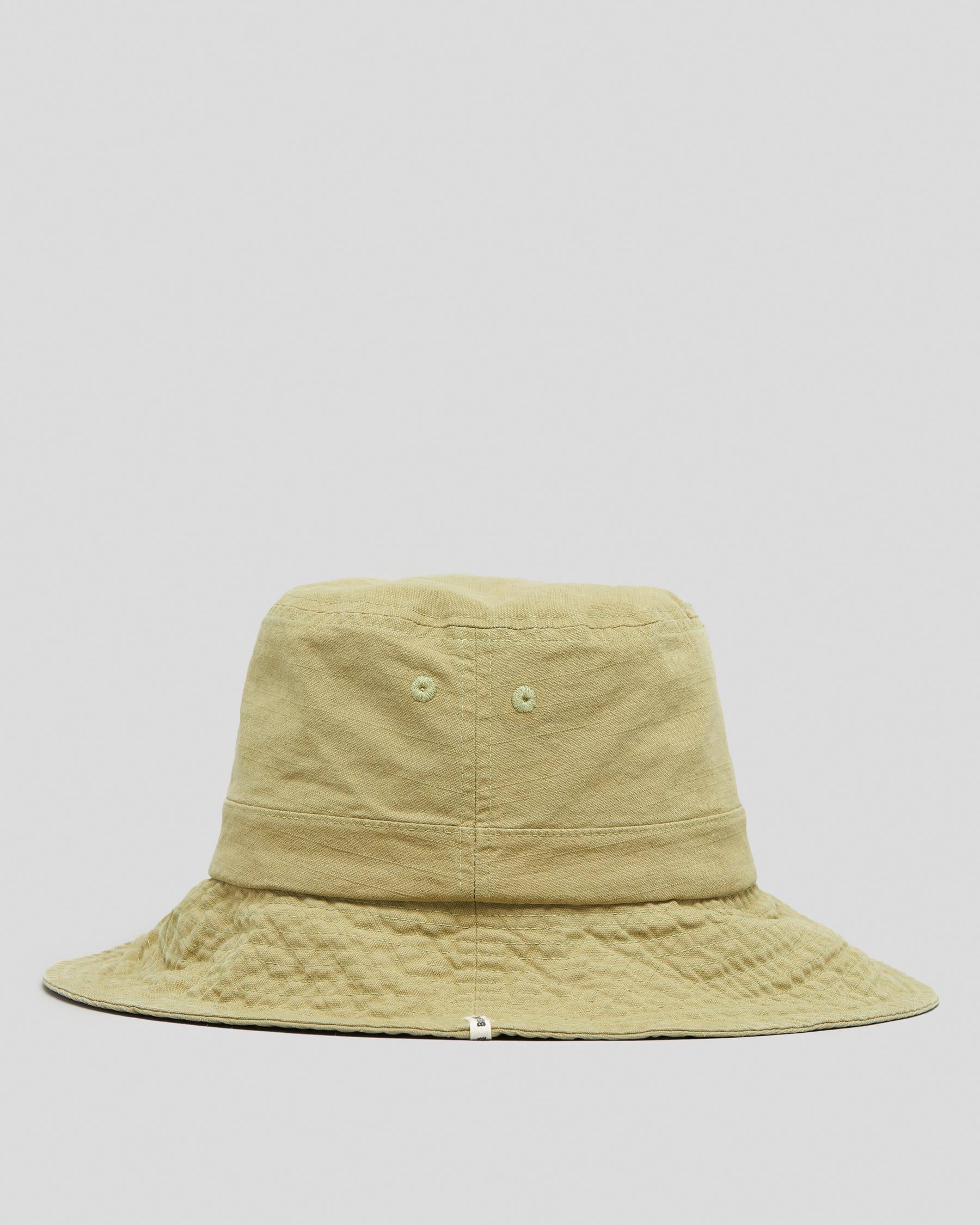 Shop Billabong Washed Out Bucket Hat In Hemp - Fast Shipping & Easy ...