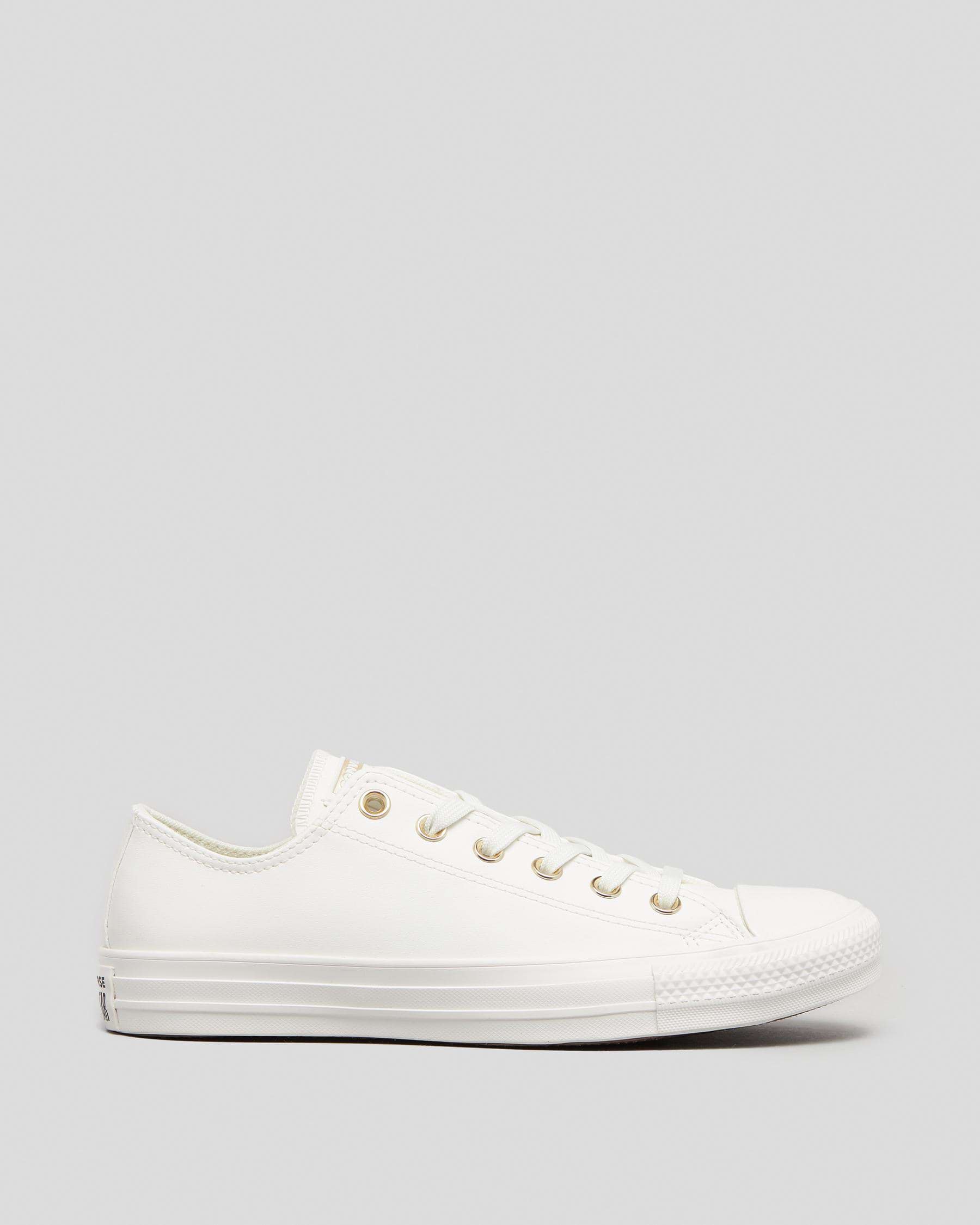 Converse Womens Chuck Taylor All Star Ox Shoes In Vintage White/vintage ...