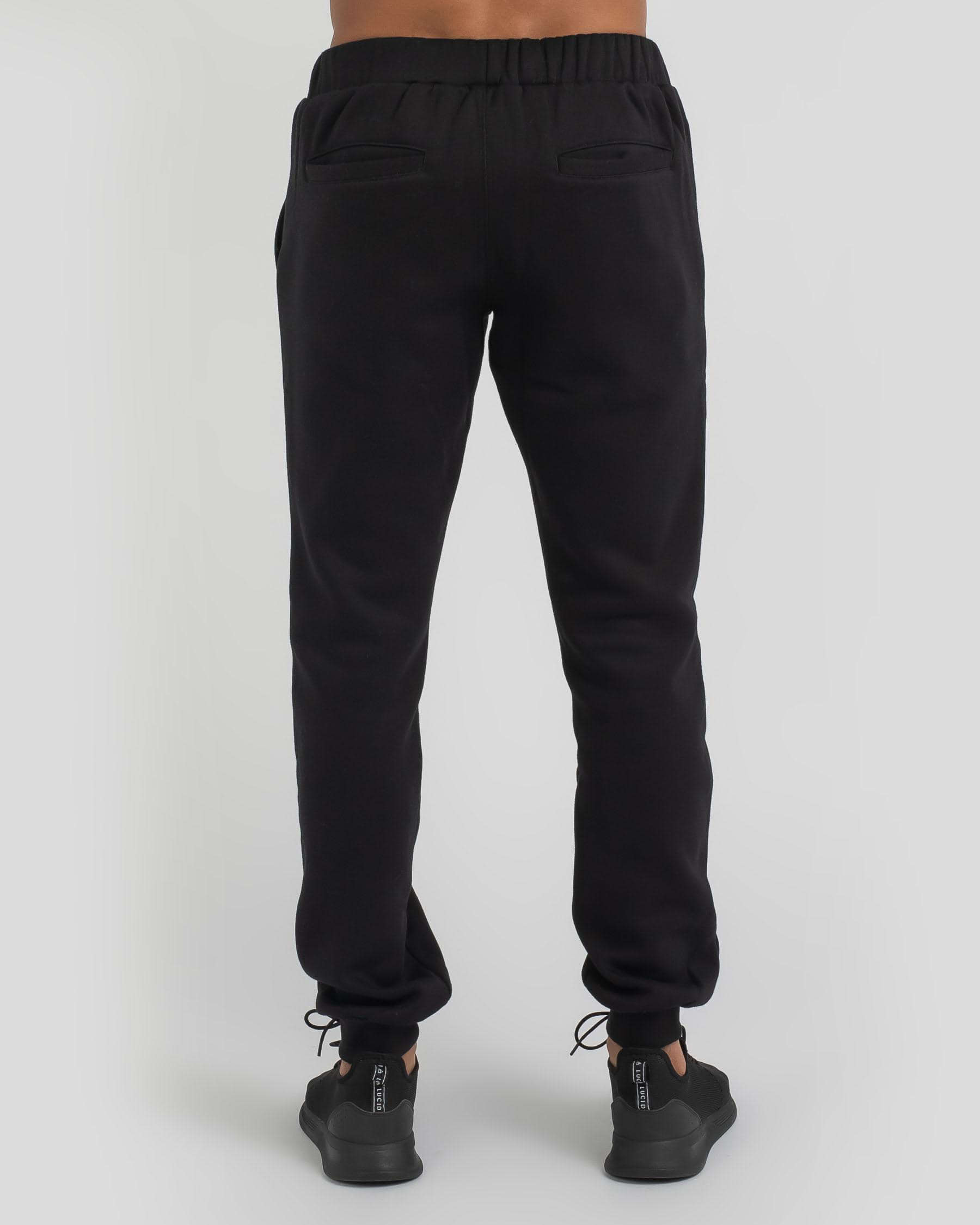 Shop Jetpilot Corp Track Pants In Black - Fast Shipping & Easy Returns ...