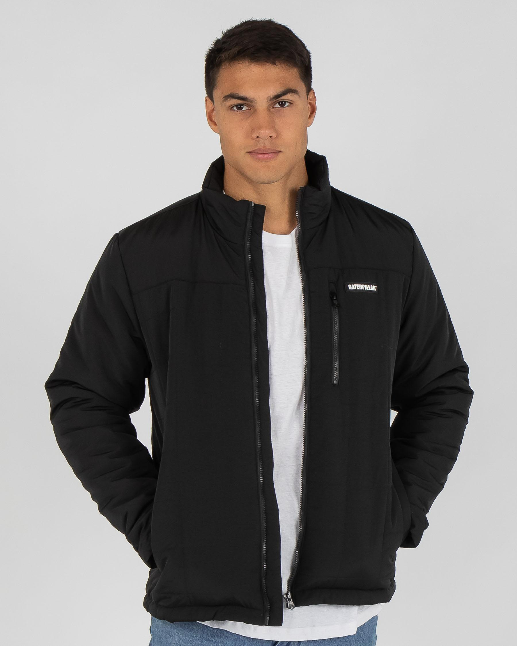 Shop Cat Foundation Synthetic Insulated Jacket In Pitch Black Fast