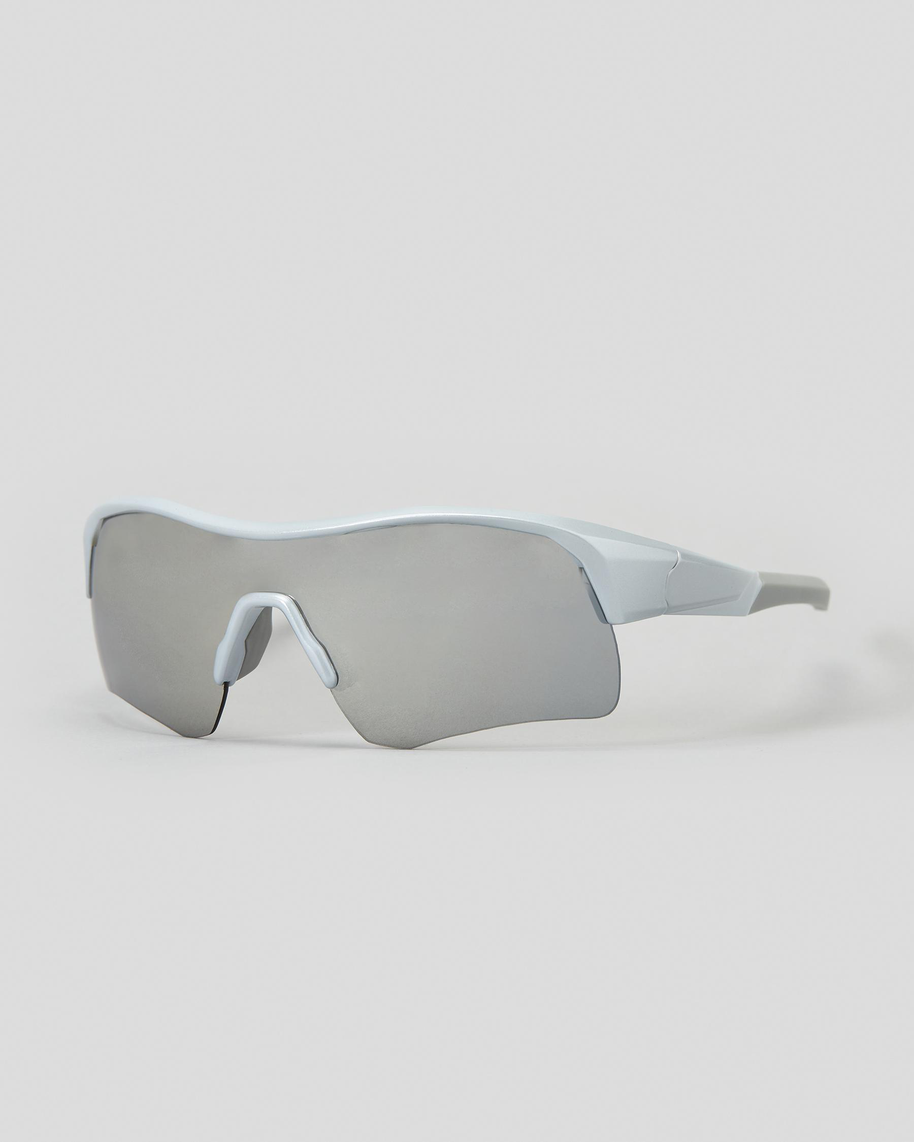 Shop Indie Eyewear Phoenix Sunglasses In Silver/silver Fast Shipping
