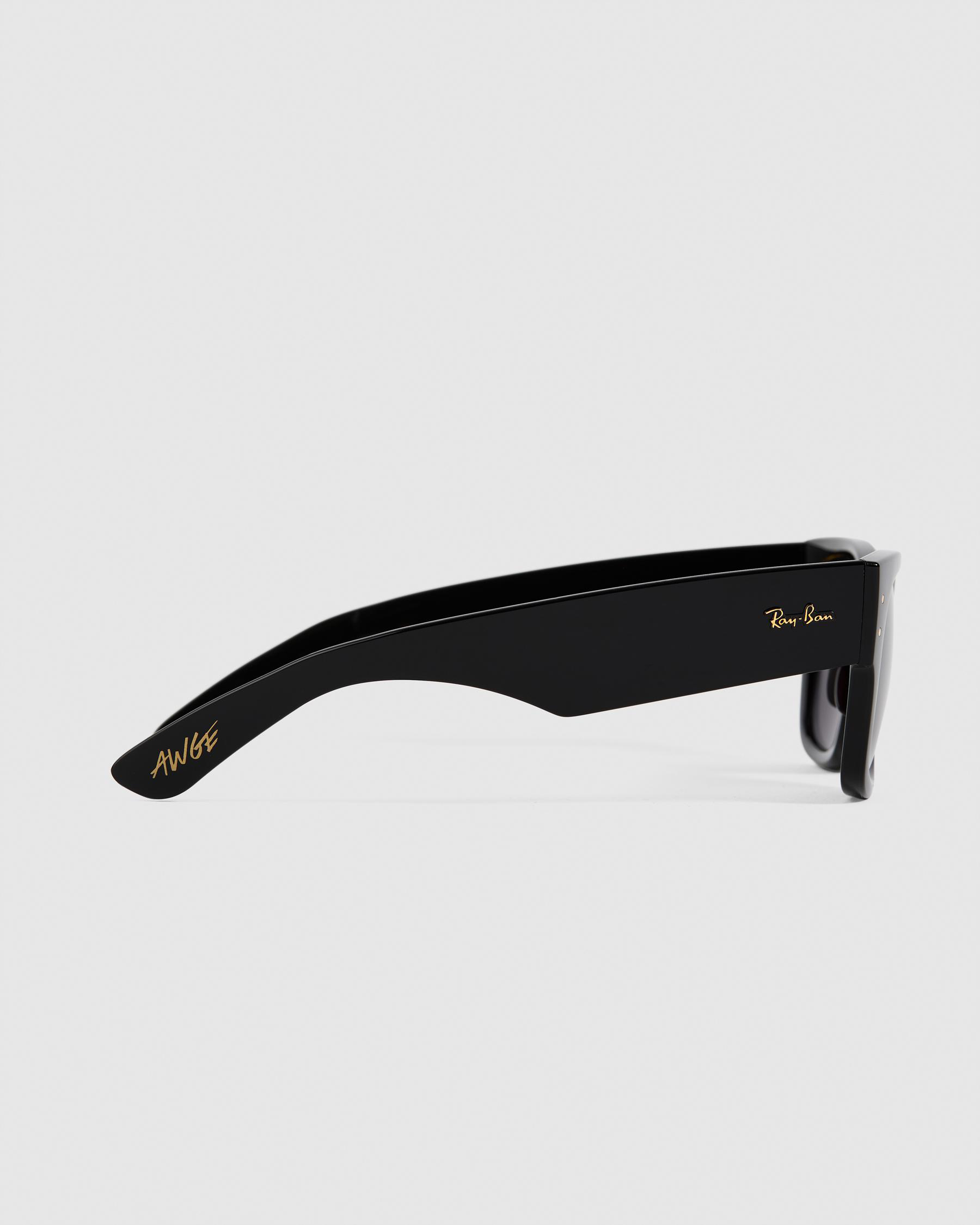 Shop Ray-Ban A$AP Rocky Blacked Out Collection Mega Wayfarer