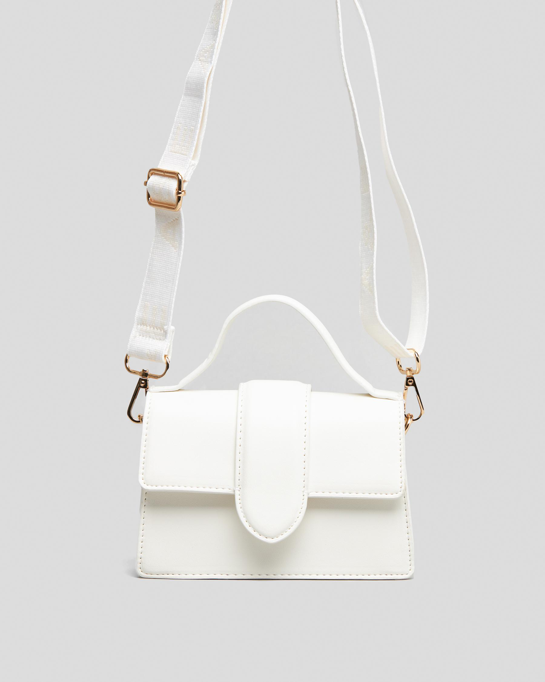 Shop Ava And Ever Mazie Sling Bag In White Fast Shipping & Easy