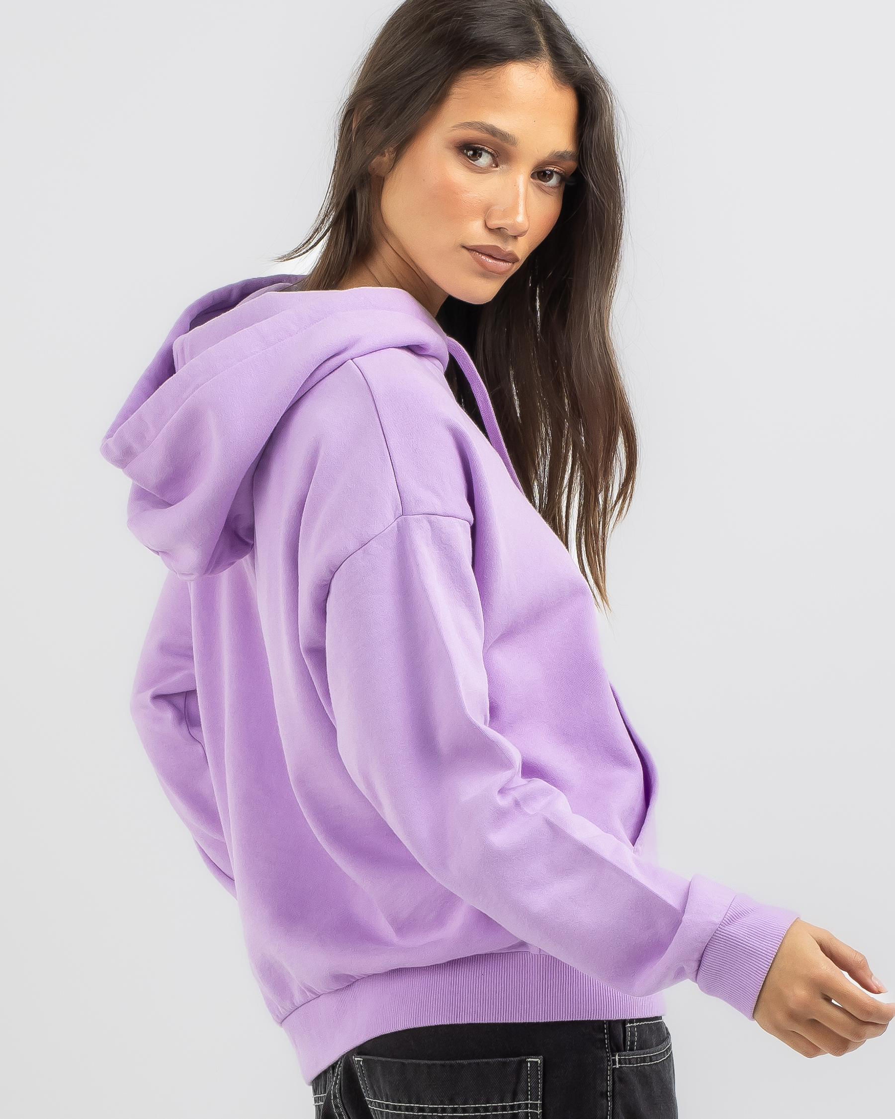 Threaded Pear Lilah Fleece Drop Shoulder Hoodie