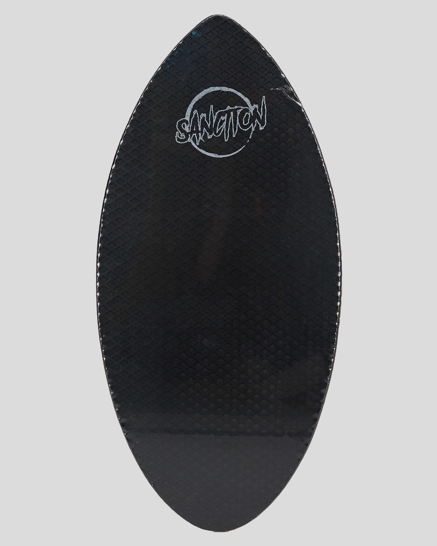 Shop Sanction Modest 41" Skimboard In Black Fast Shipping & Easy