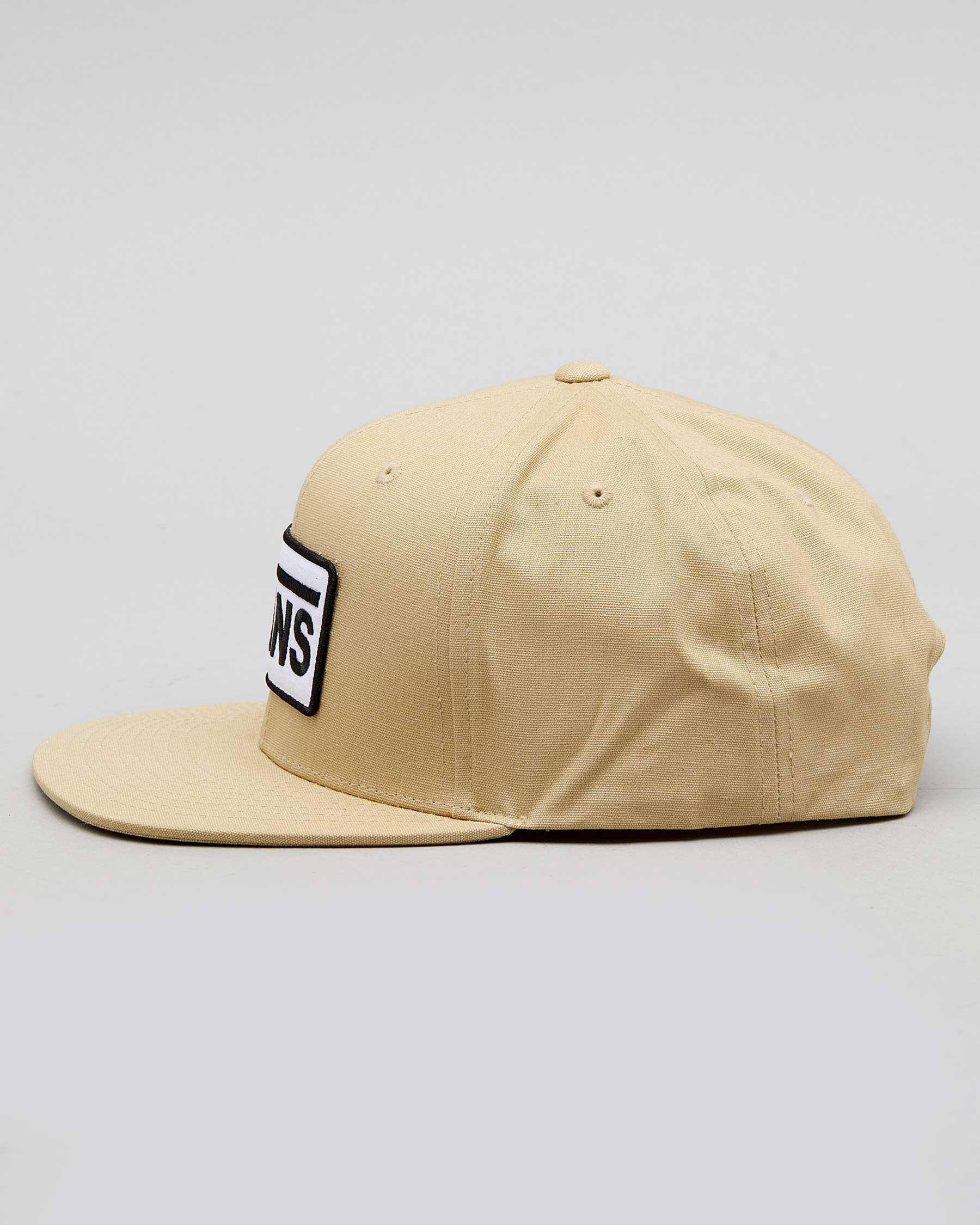Vans Patch Snapback Cap In Khaki City Beach Australia