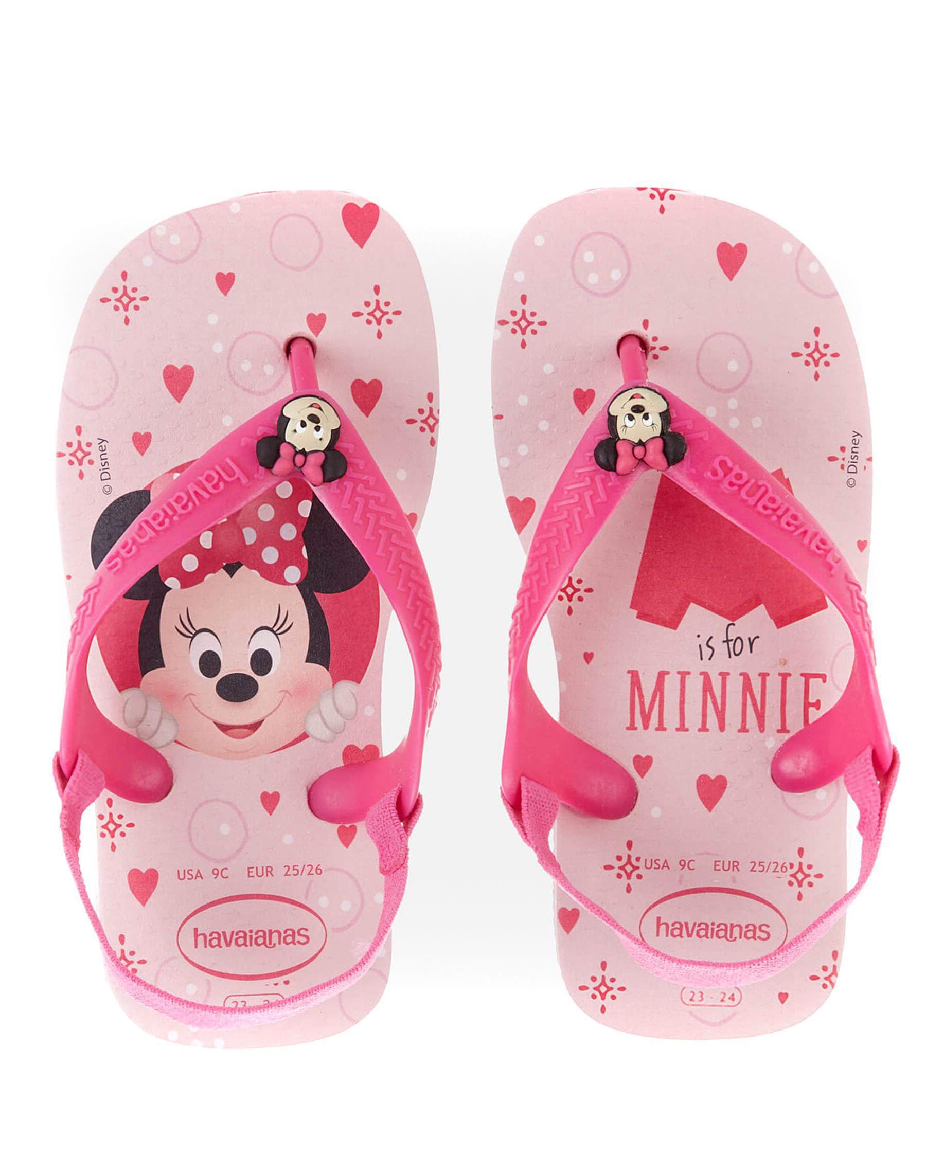 Havaianas Baby New Disney Classic Thongs In Crystal Rose - Fast ...