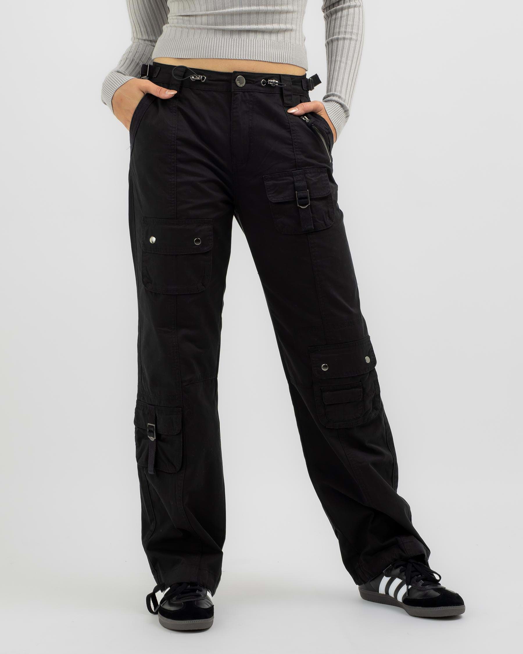 Shop Ava And Ever Gia Pants In Black - Fast Shipping & Easy Returns ...