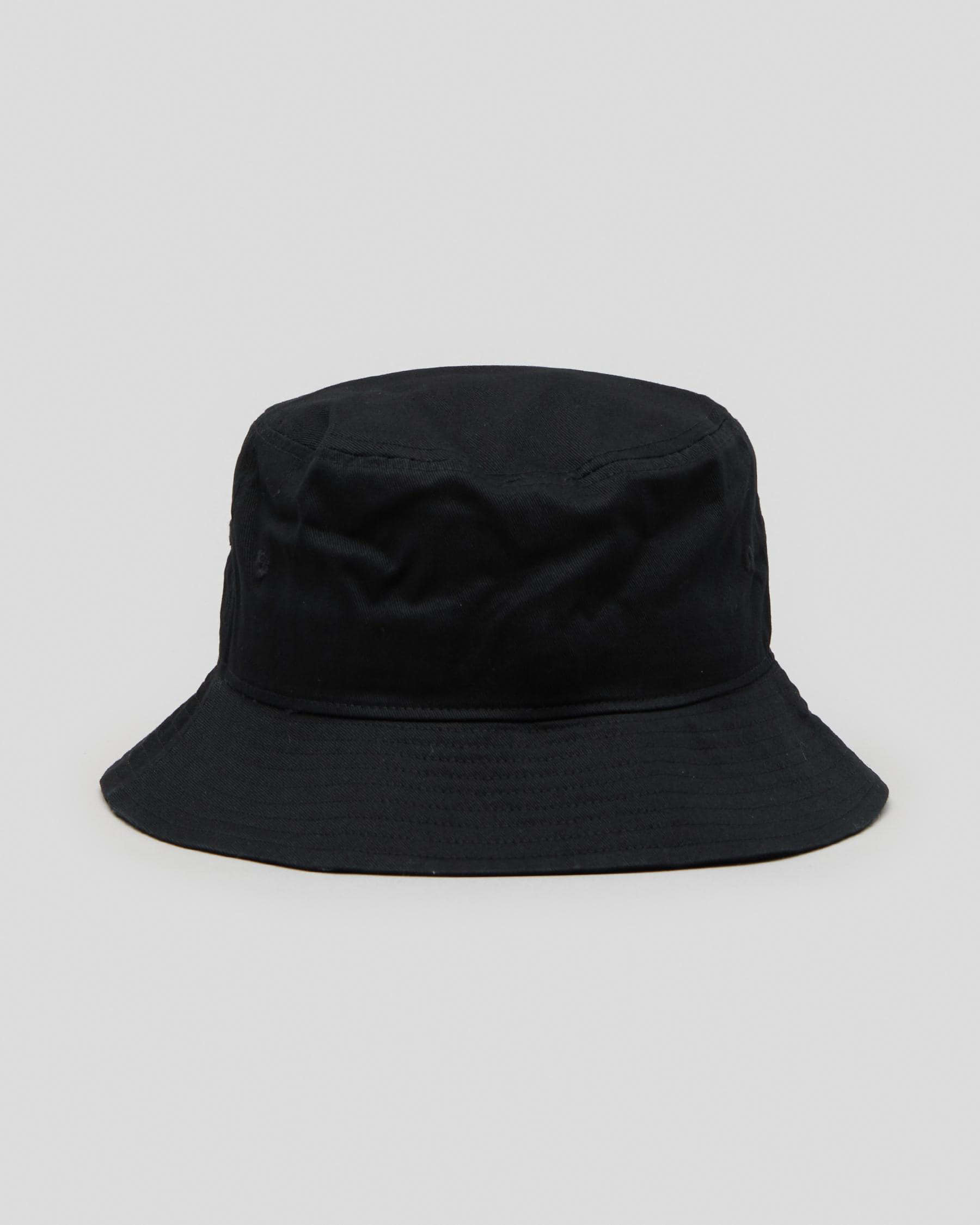 Shop GUESS Go Daisy Bucket Hat In Jet Black - Fast Shipping & Easy ...