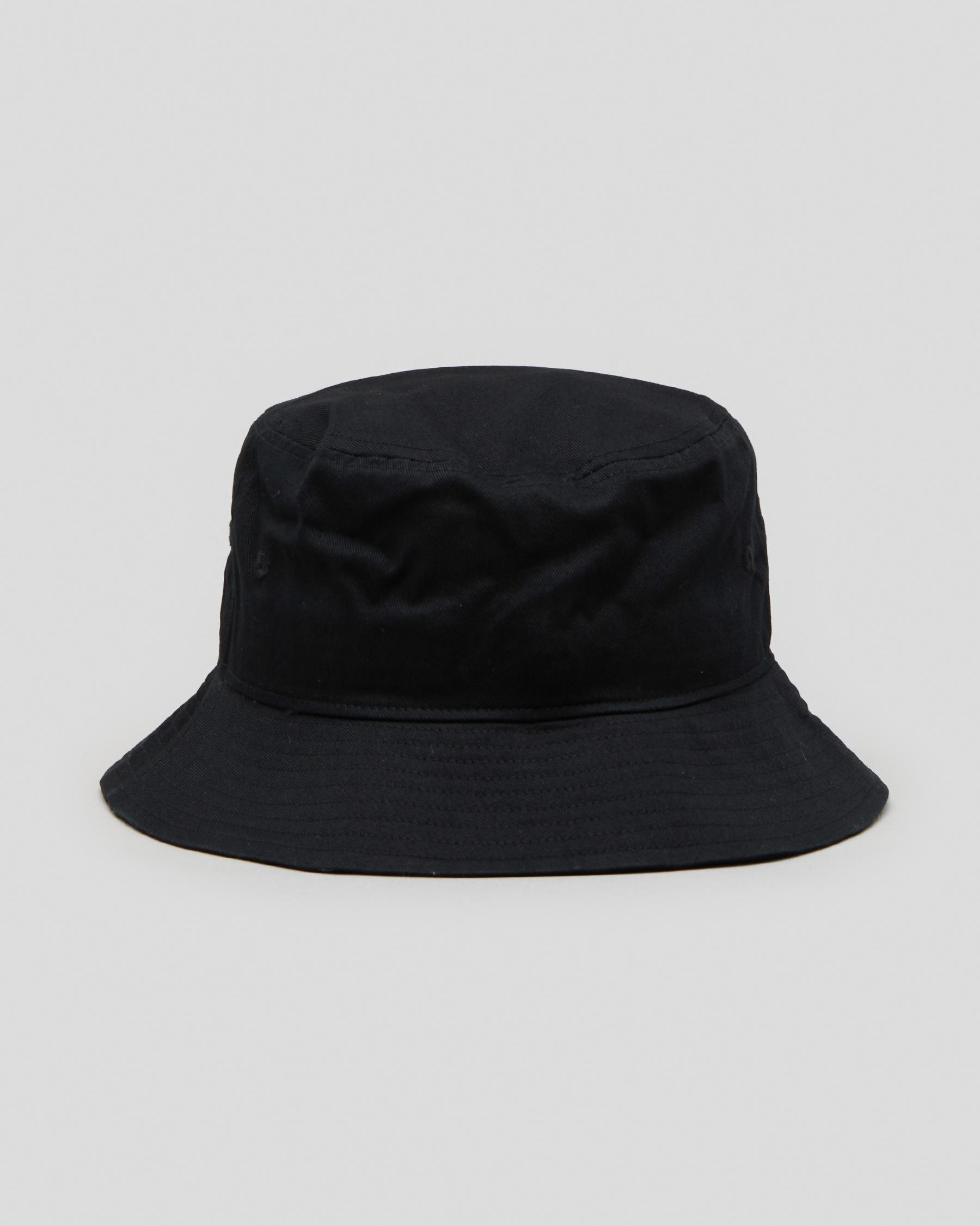 GUESS Go Daisy Bucket Hat In Jet Black 