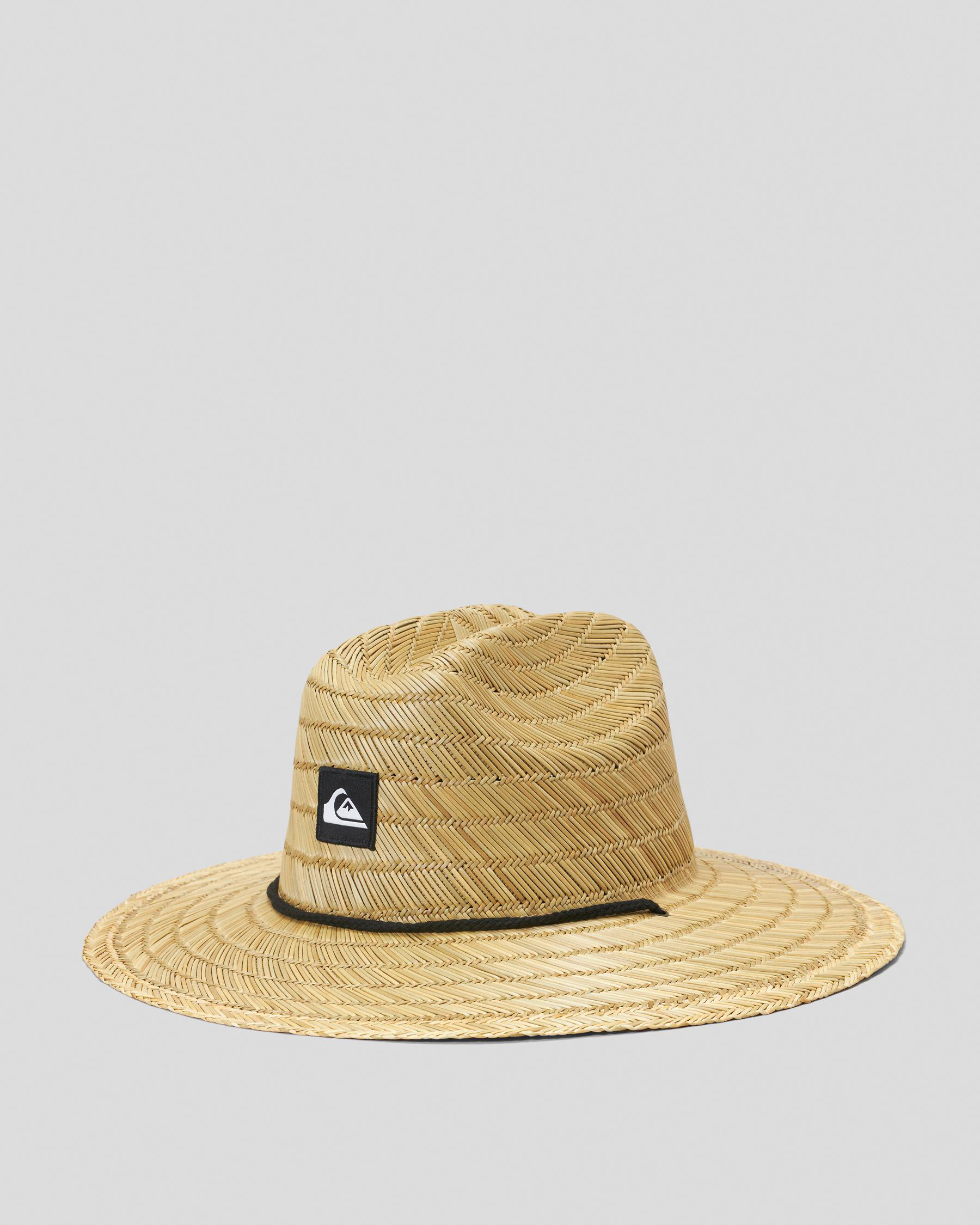 Quiksilver Pierside Straw Hat In Natural Fast Shipping & Easy Returns