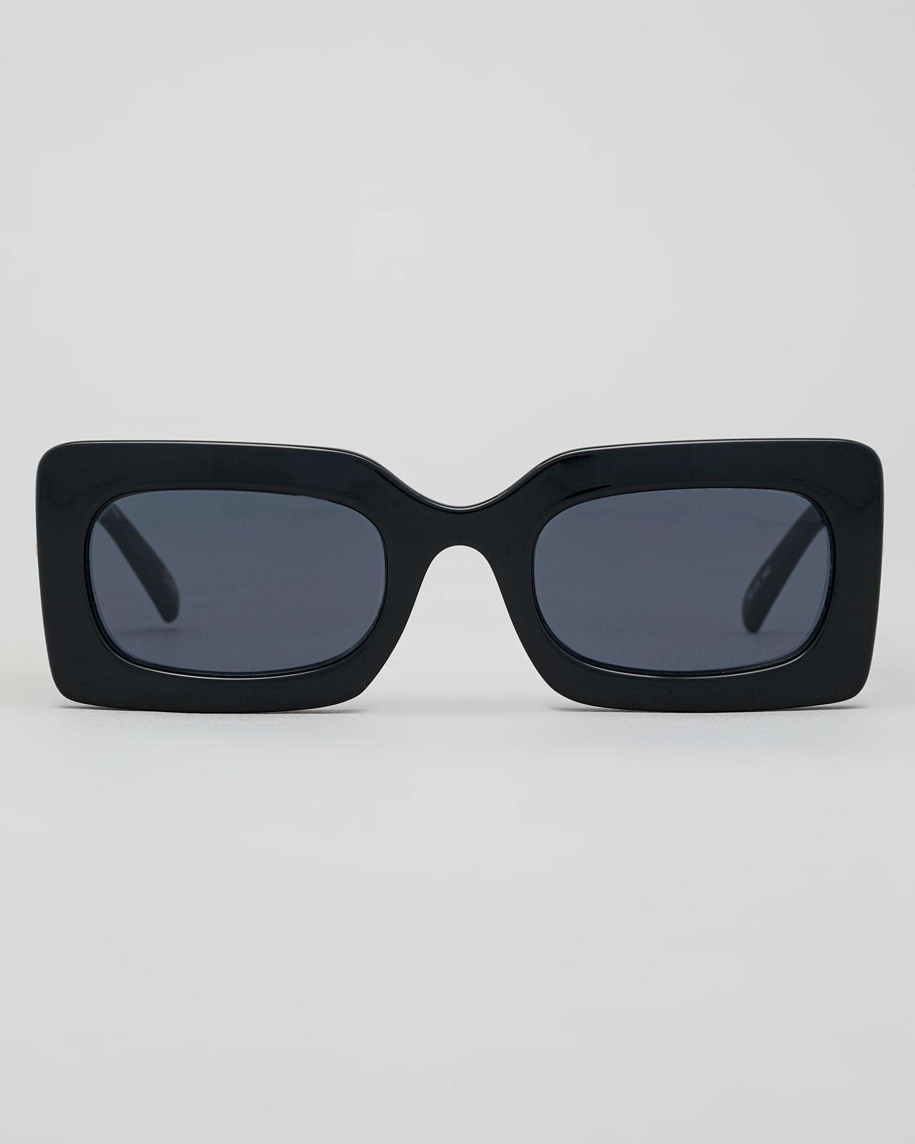 Le Specs Oh Damn Sunglasses In Black/smoke Mono - Fast Shipping & Easy ...