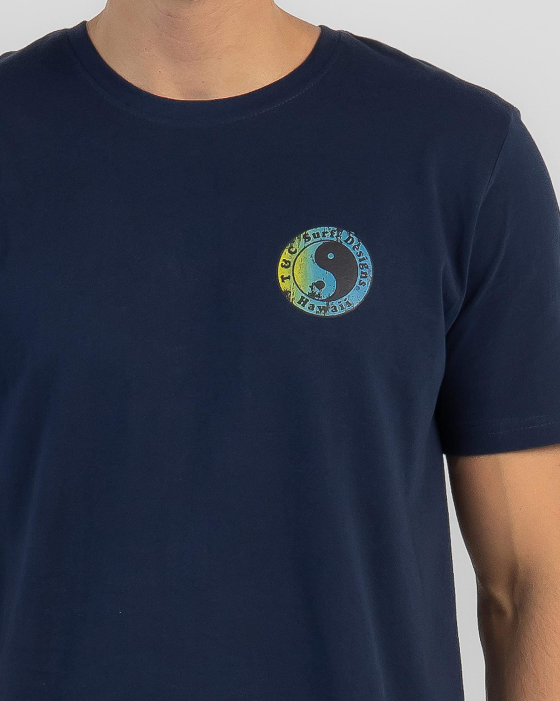 Town & Country Surf Designs Retro T-Shirt In Navy - Fast Shipping ...