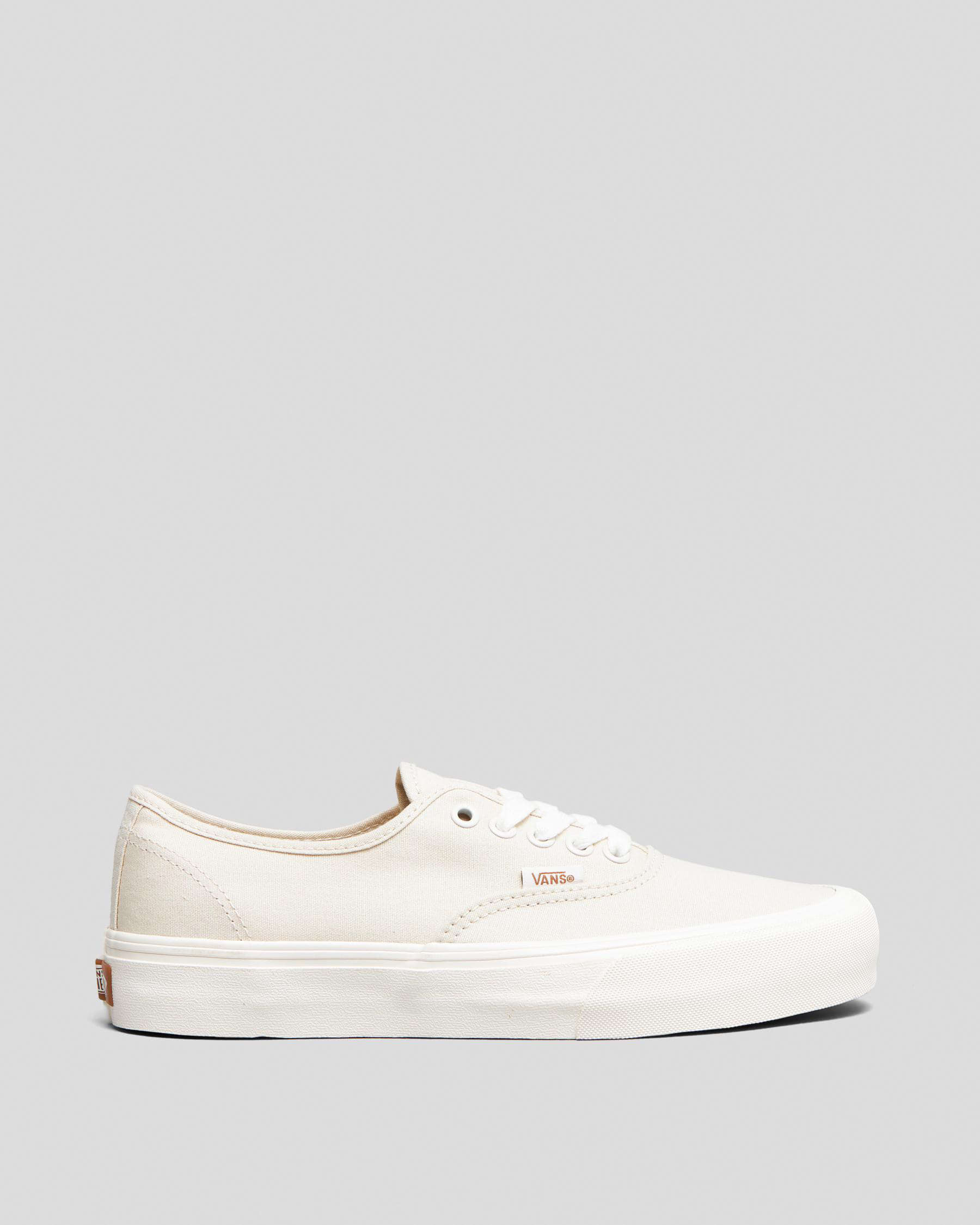 Vans Womens Authentic Shoes In Turtledove/marshmallow - Fast Shipping ...