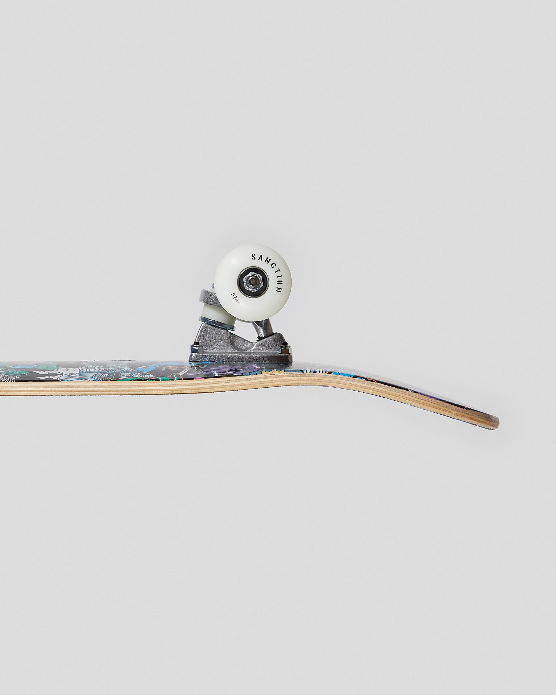Shop Sanction Monster Skate Complete Skateboard In Multi Fast