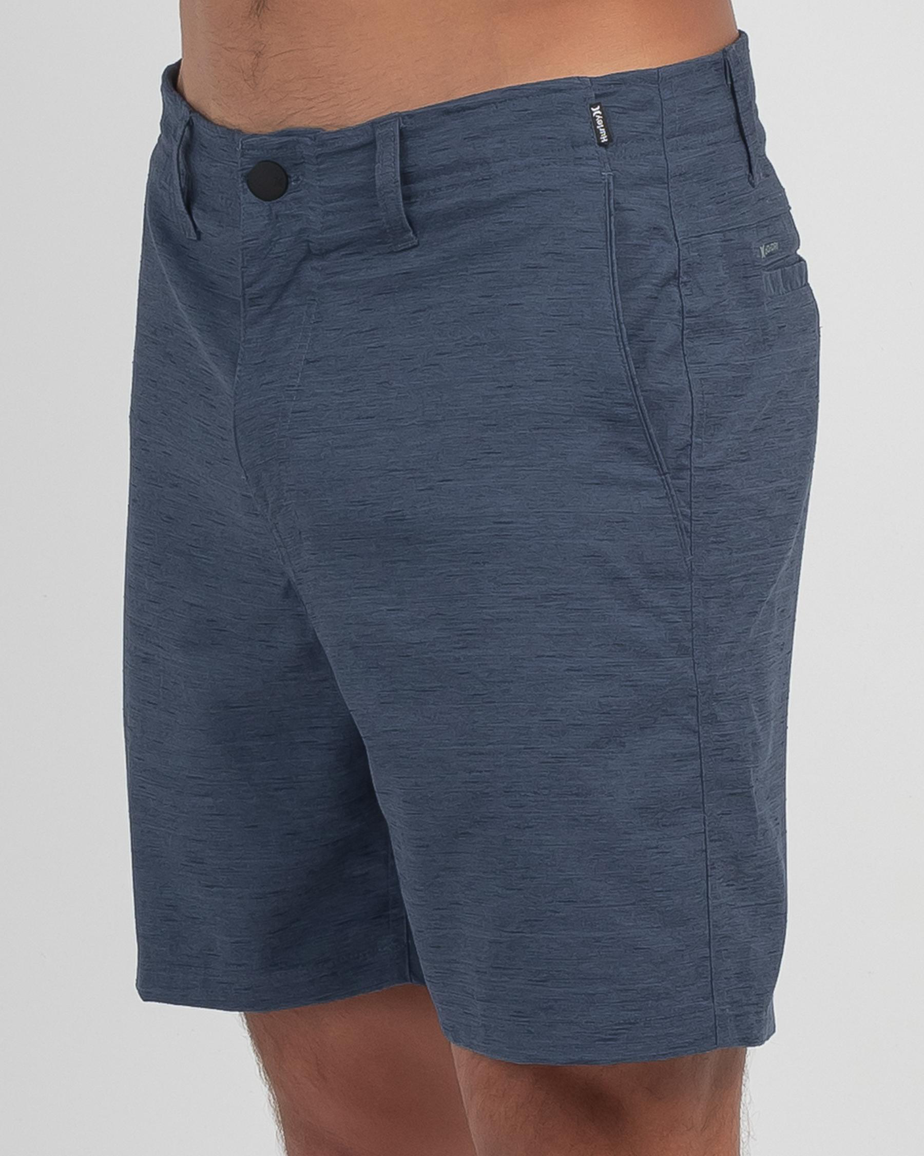 Shop Hurley H20 Dri Marwick 18in Walk Shorts In Obsidian Fast