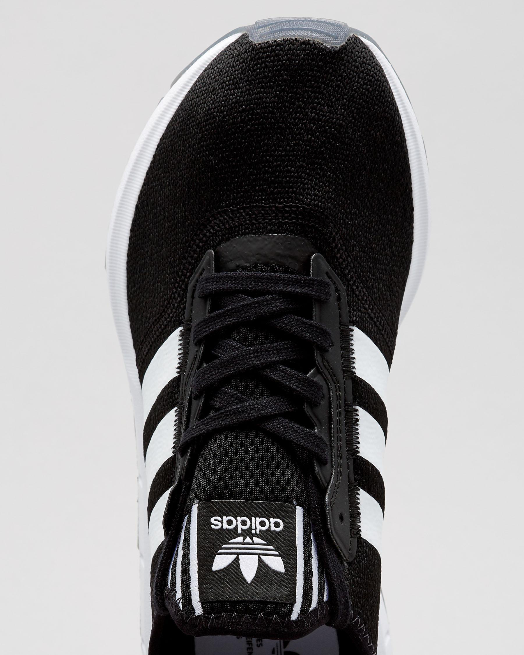 Shop adidas Womens Swift Run X Shoes In Black/white/black Fast