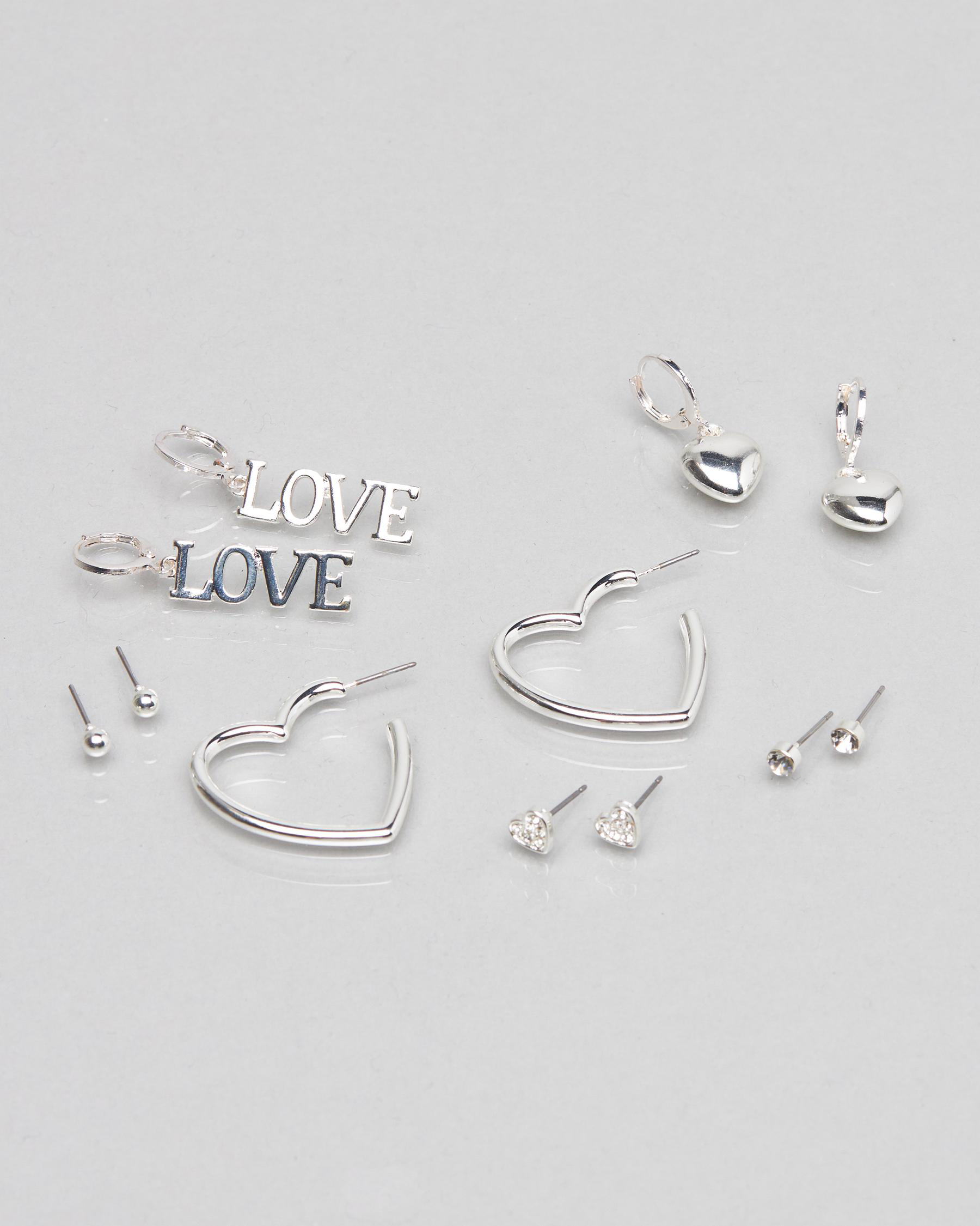 Karyn In LA Teen Spirit Earring Pack In Silver FREE* Shipping & Easy