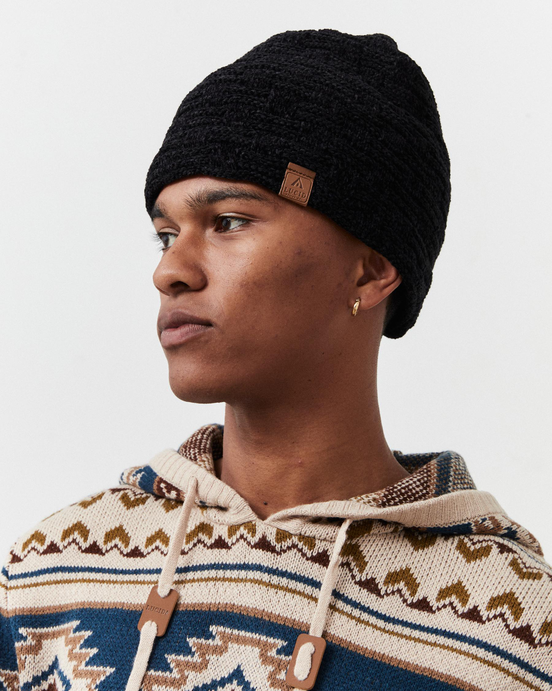 Shop Lucid Amble Beanie In Black Fast Shipping & Easy Returns City