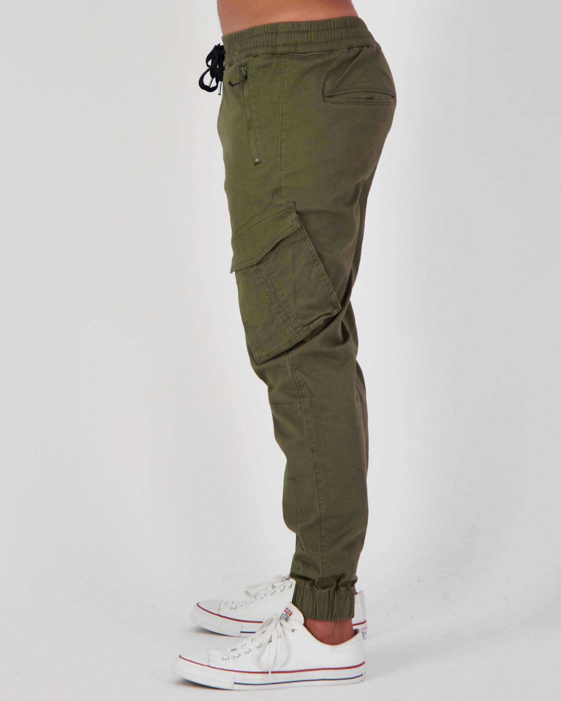 Lucid Ranking Jogger Pants In Olive - FREE* Shipping & Easy Returns ...