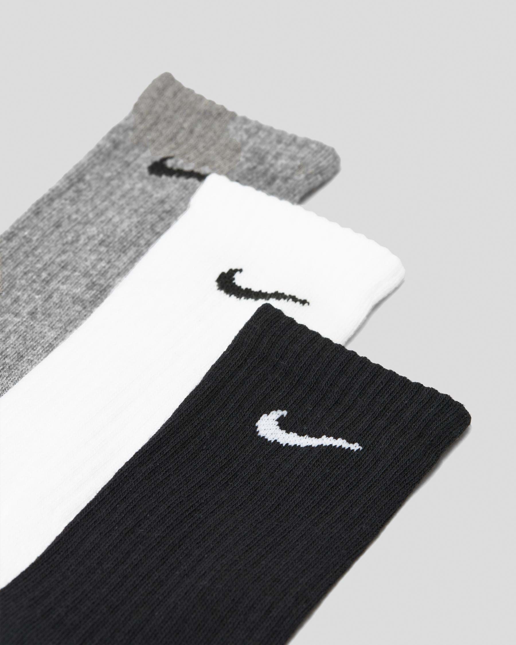 Shop Nike Everyday Cushion Crew Socks In Multi-colour - Fast Shipping ...