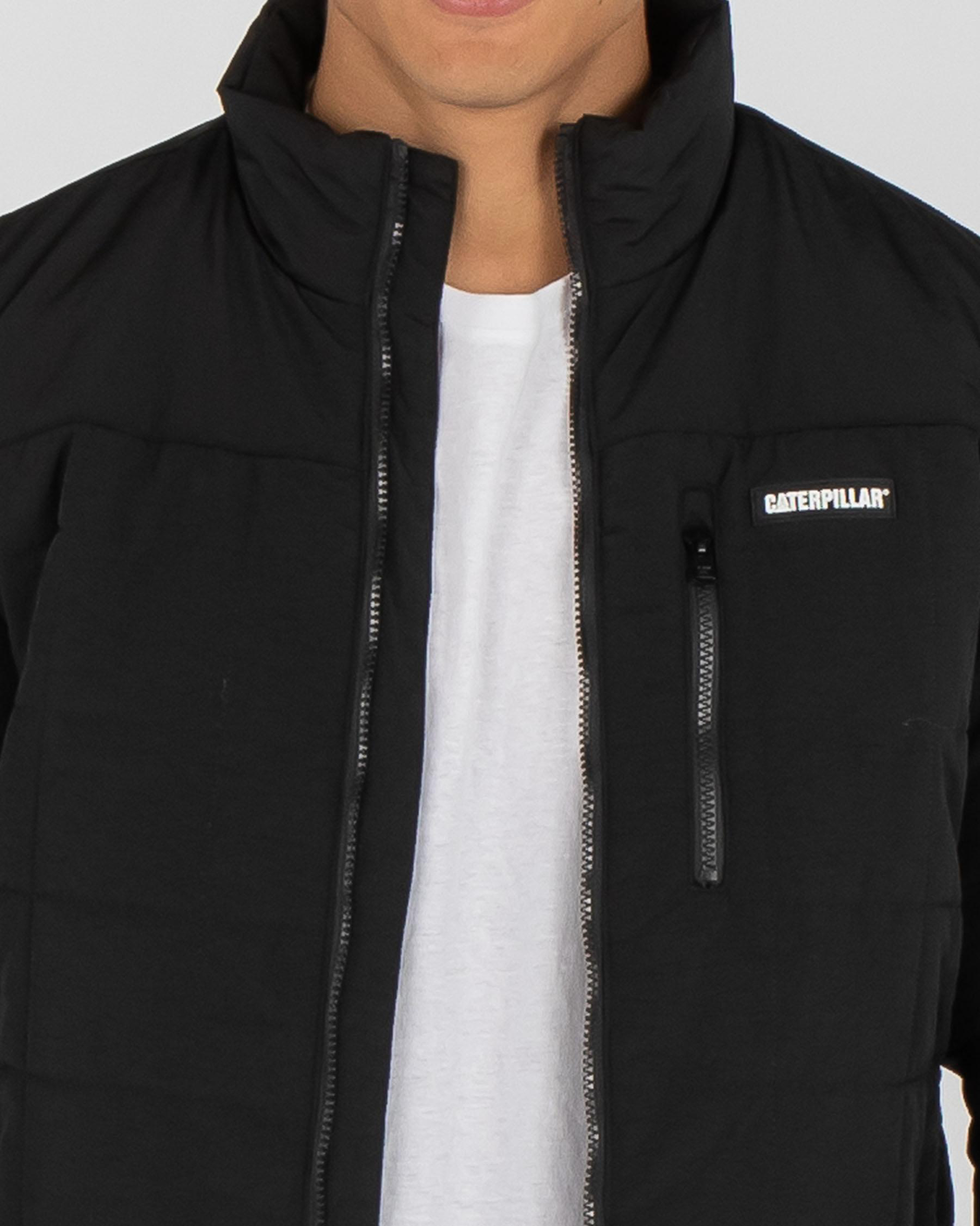 Shop Cat Foundation Synthetic Insulated Jacket In Pitch Black Fast