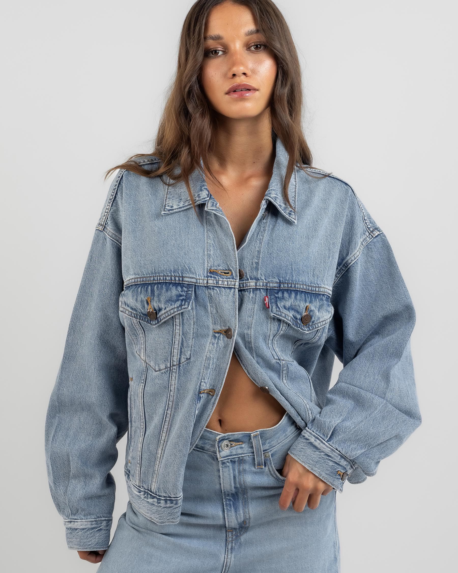 Shop Levi's 90's Trucker Jacket In Light The Way - Fast Shipping & Easy ...