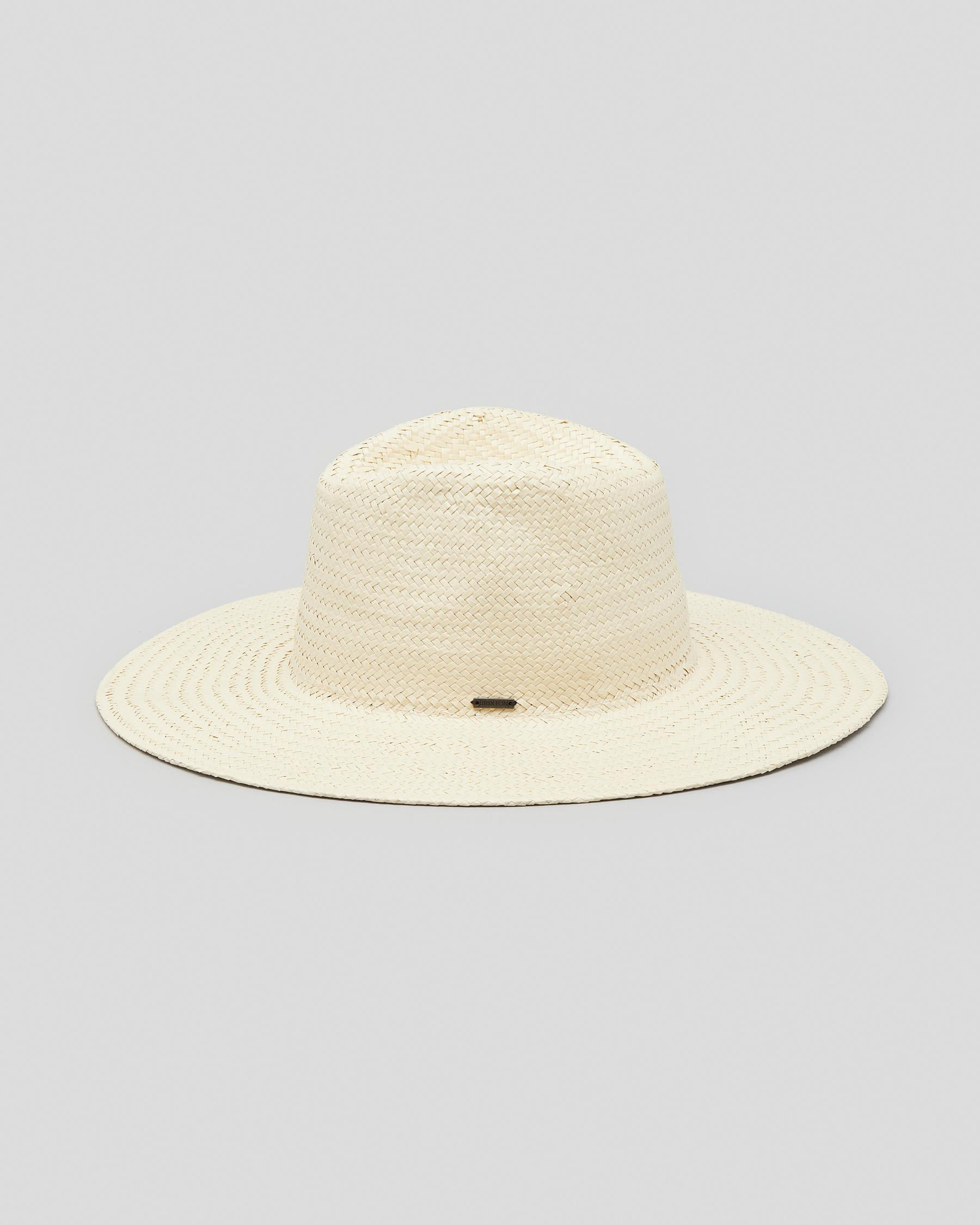 Brixton Seaside Sun Panama Hat In 
