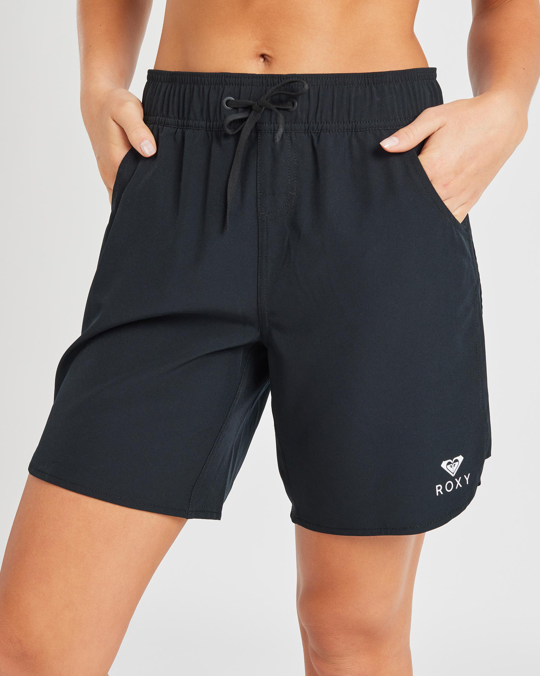 Roxy Wave Eco Board Shorts In Anthracite Fast Shipping & Easy Returns City Beach Australia