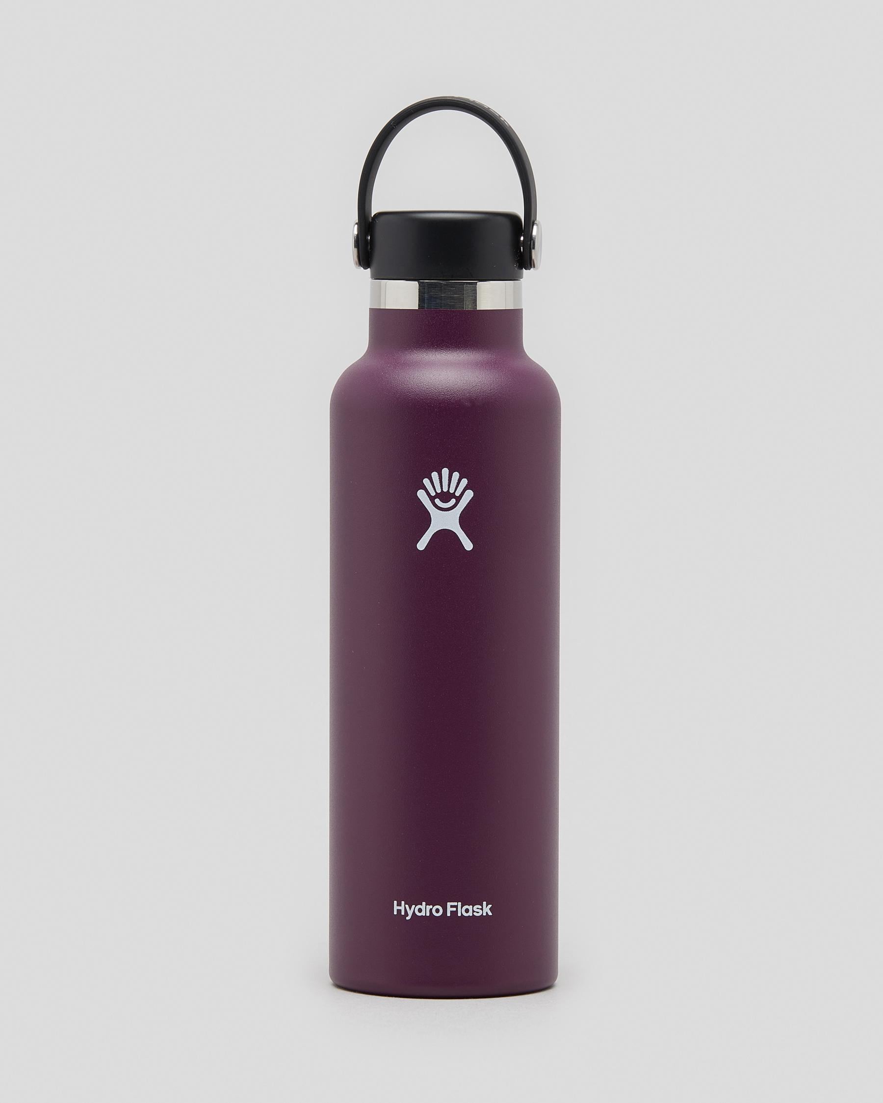 Shop Hydro Flask 21oz Standard Mouth Drink Bottle In Eggplant Fast Shipping & Easy Returns