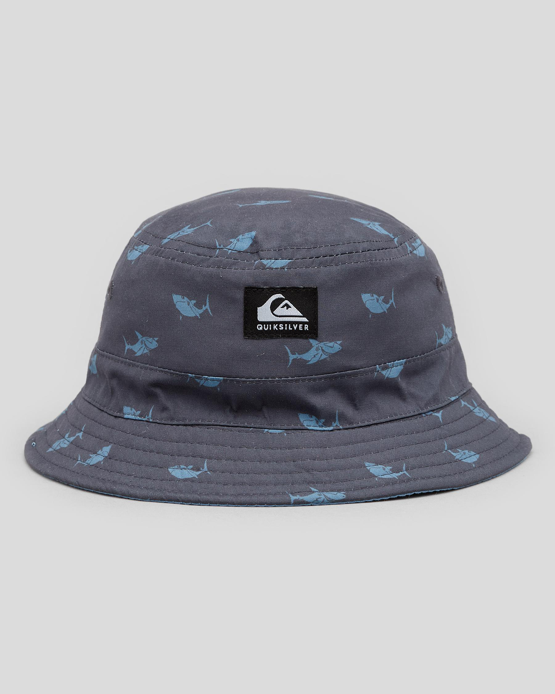 Quiksilver Toddlers' Flounders Hat In India Ink Fast Shipping & Easy