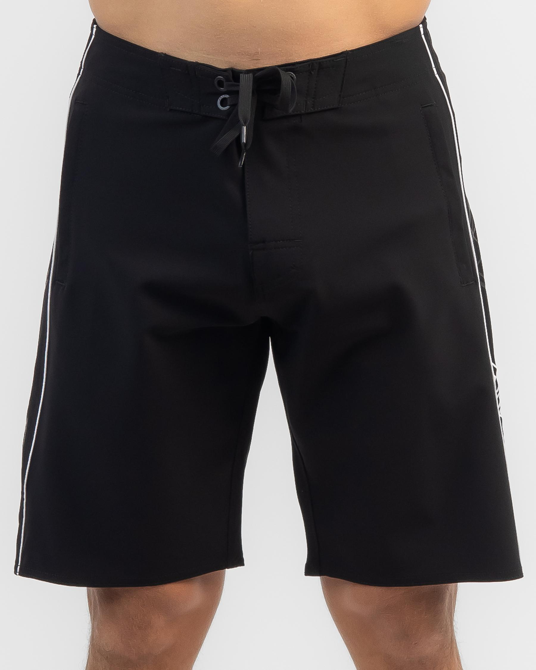 Shop Jetpilot Full Pro Board Shorts In Blk/wht Fast Shipping & Easy