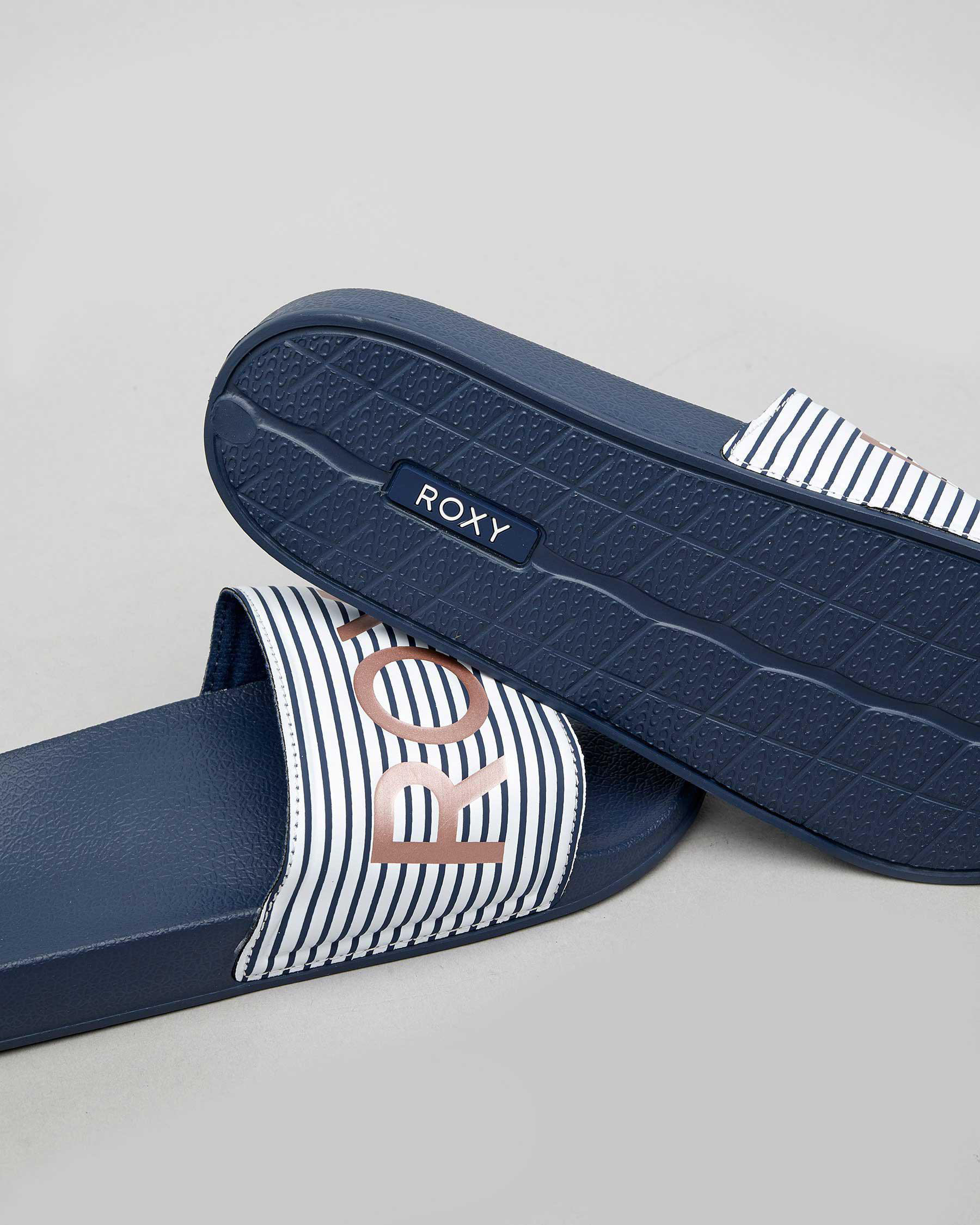 ROXI-0- SLIDE SANDALS