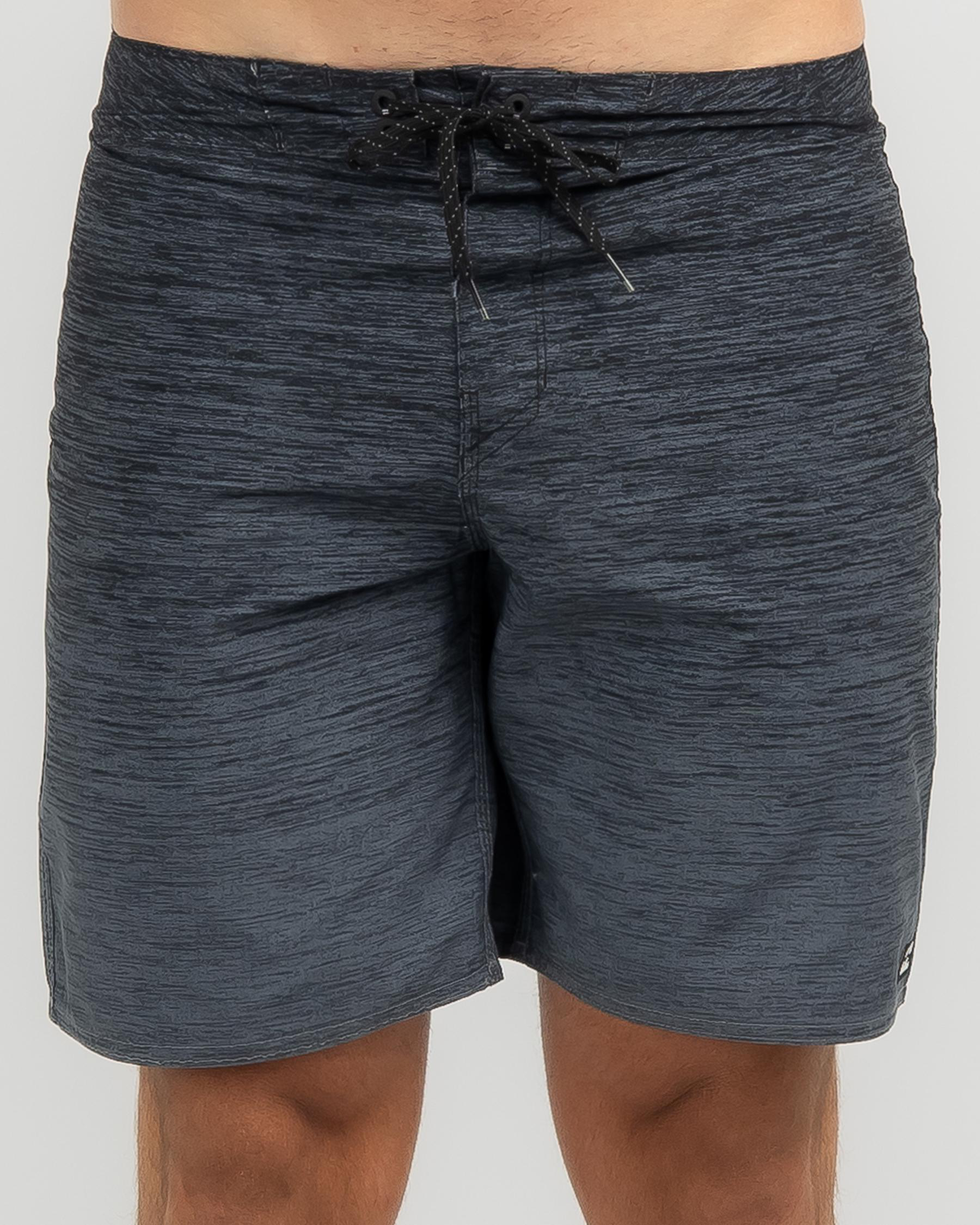 Billabong All Day Heather Logo OG Board Shorts In Black City Beach