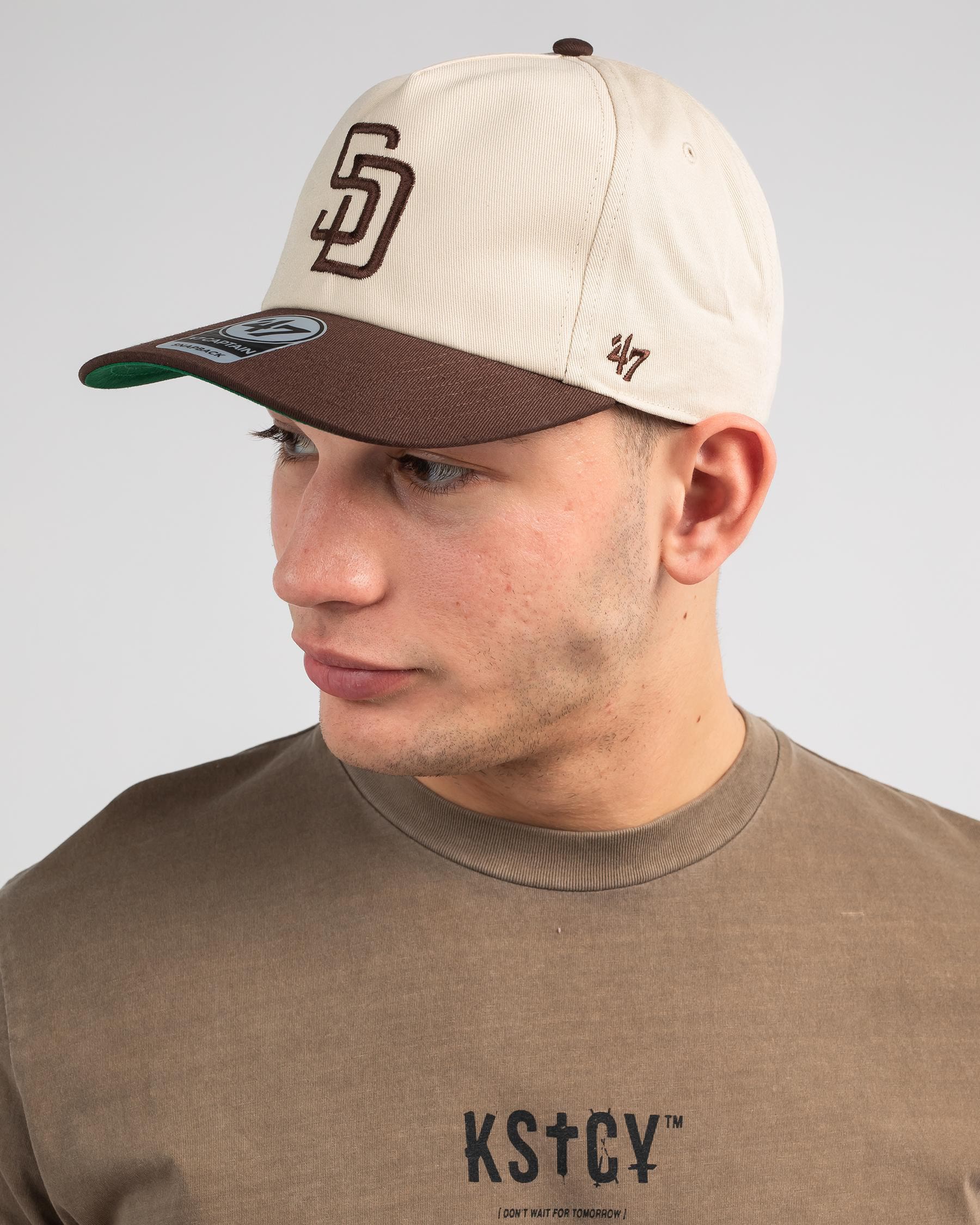 Forty Seven San Diego Padres Nantasket 47 Captain DTR Cap In Natural -  FREE* Shipping & Easy Returns - City Beach United States