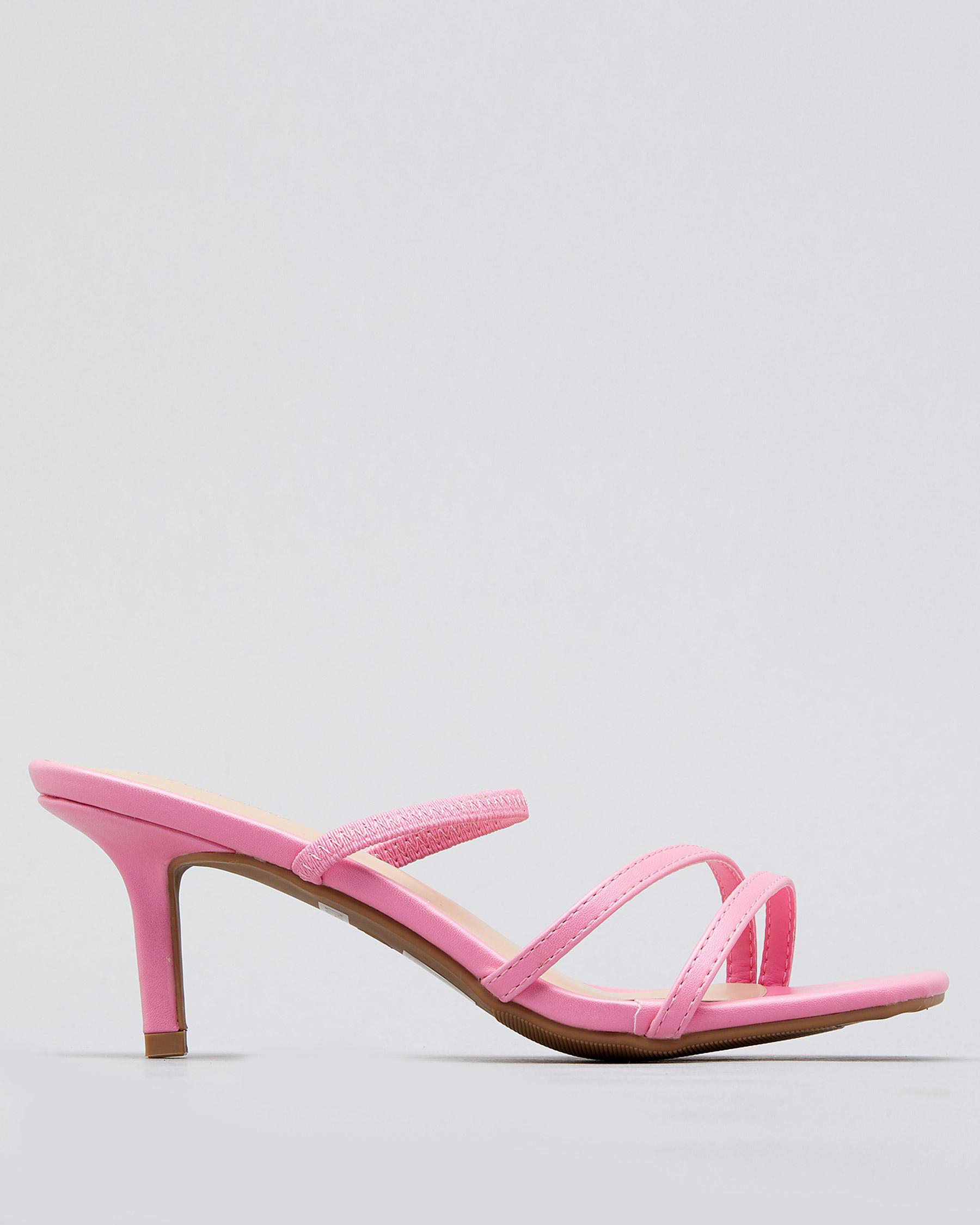 Ava And Ever Delta Heels In Pink - Fast Shipping & Easy Returns - City ...