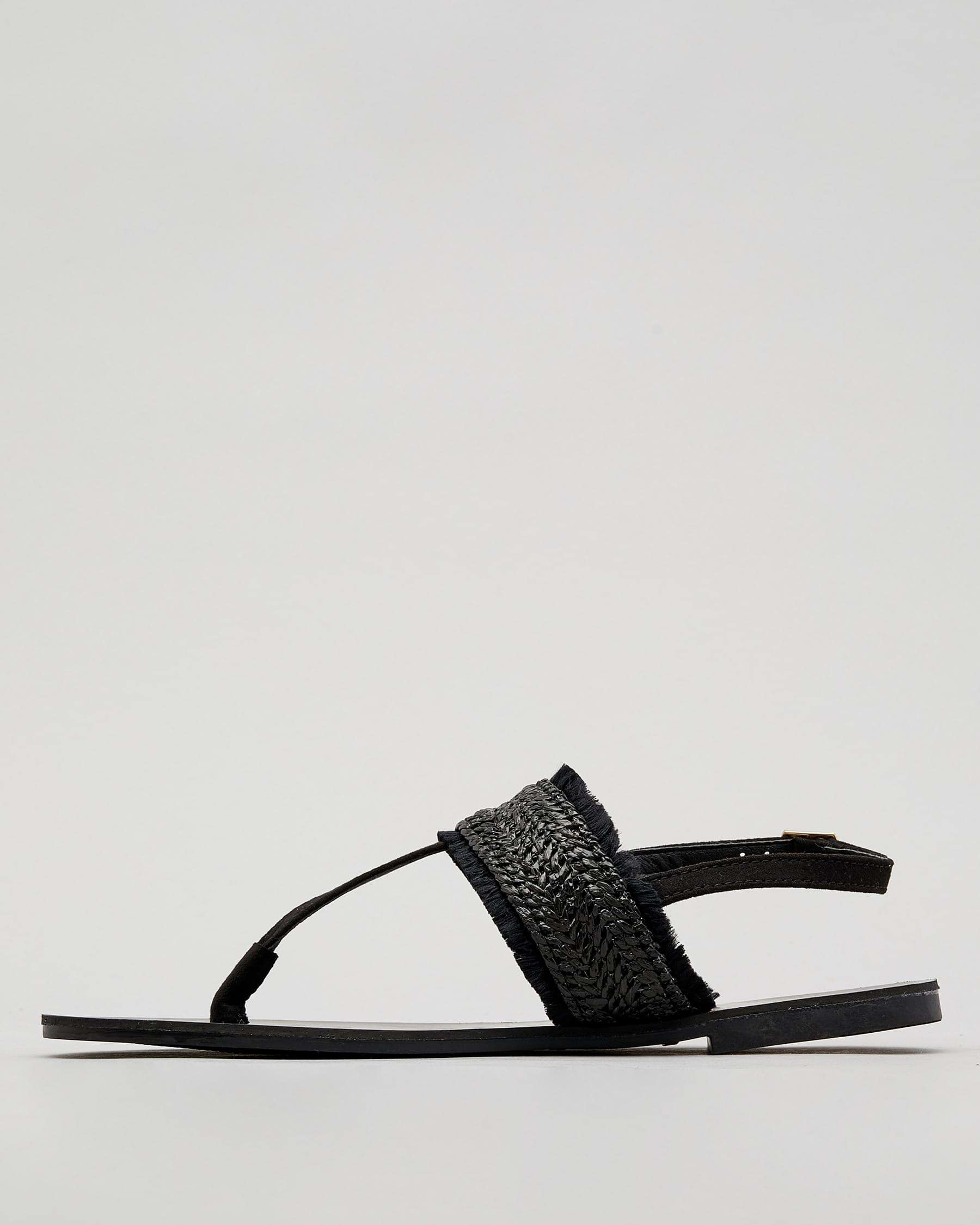 Shop Mooloola Memphis Sandals In Black - Fast Shipping & Easy Returns ...