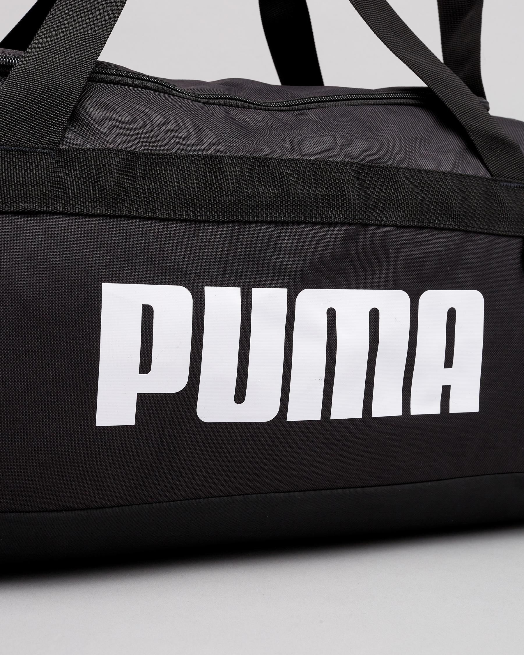 Shop Puma Challenger Overnight Bag In Puma Black Fast Shipping & Easy