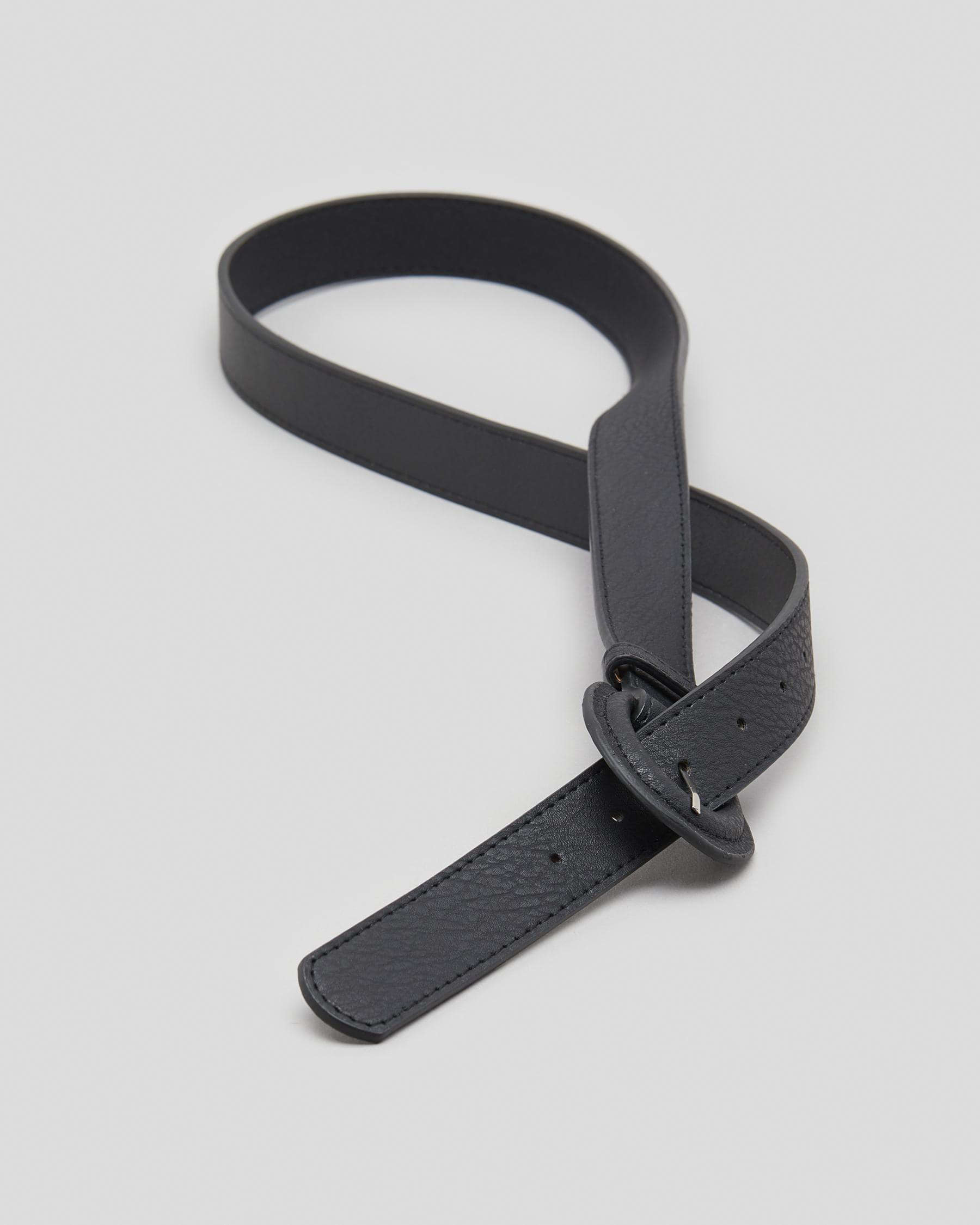 Ava And Ever Olivia Belt In Black - Fast Shipping & Easy Returns - City ...