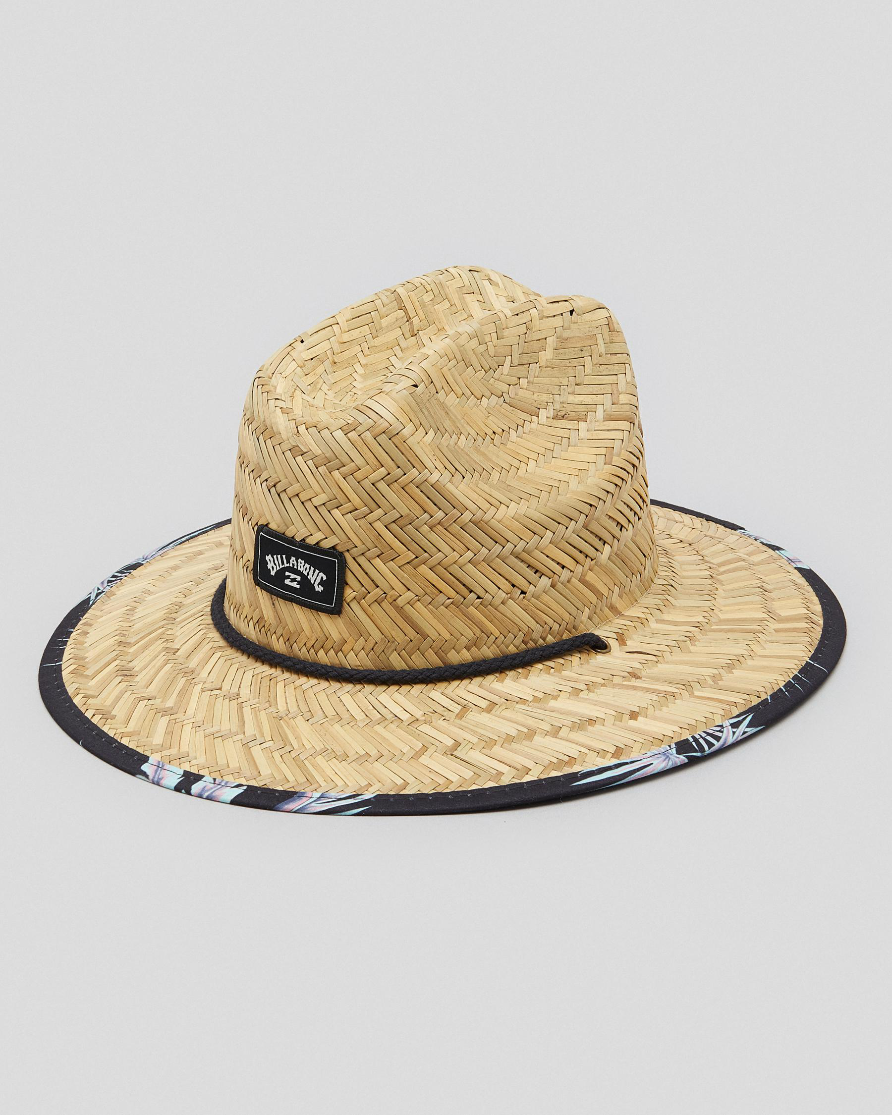 Billabong Boys' Tides Print Straw Hat 