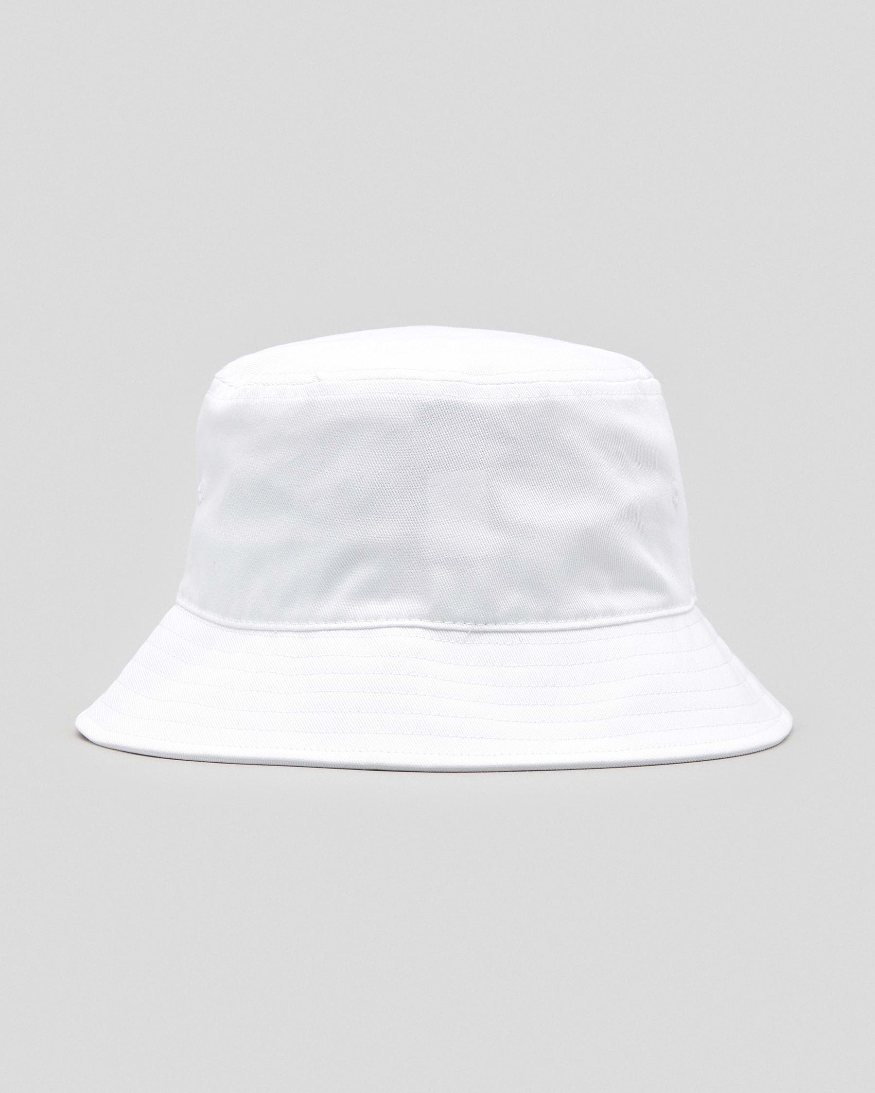 Shop Tommy Hilfiger TJW Flag Bucket Hat In White - Fast Shipping & Easy ...
