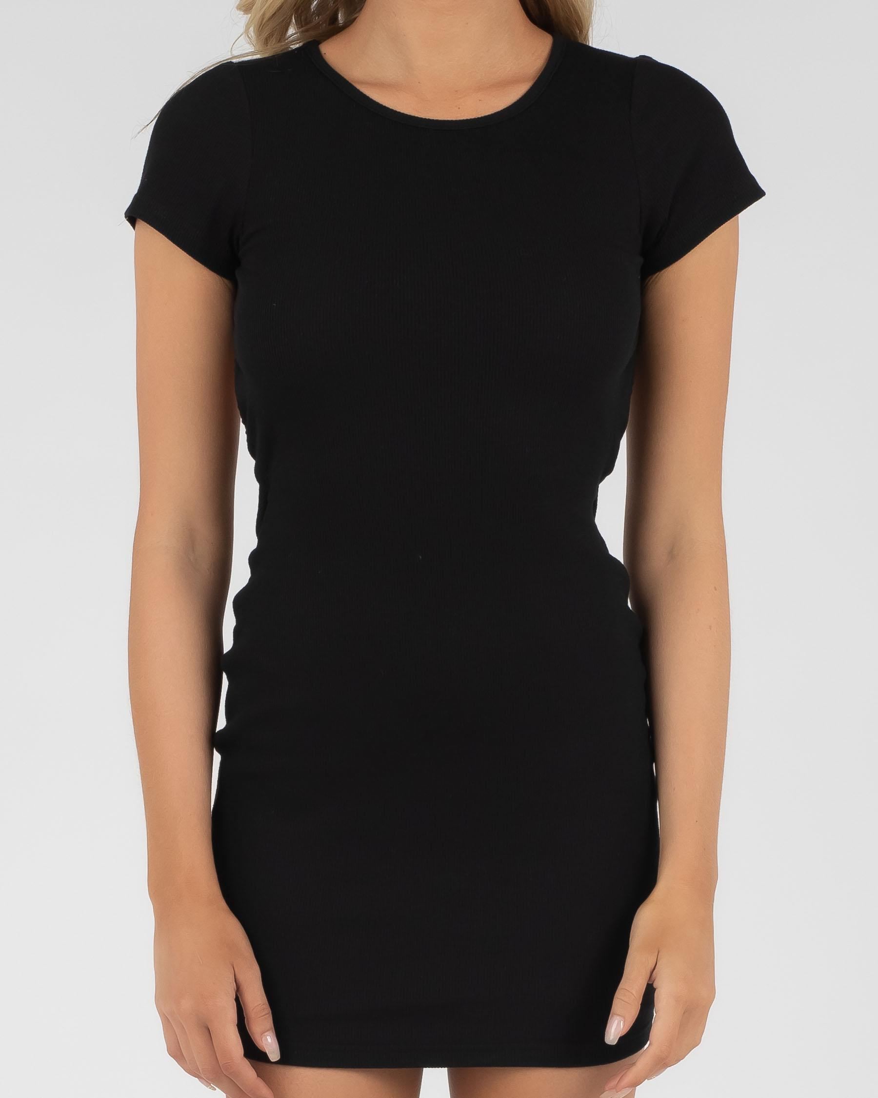 Ava And Ever This Crush Dress In Black Fast Shipping & Easy Returns