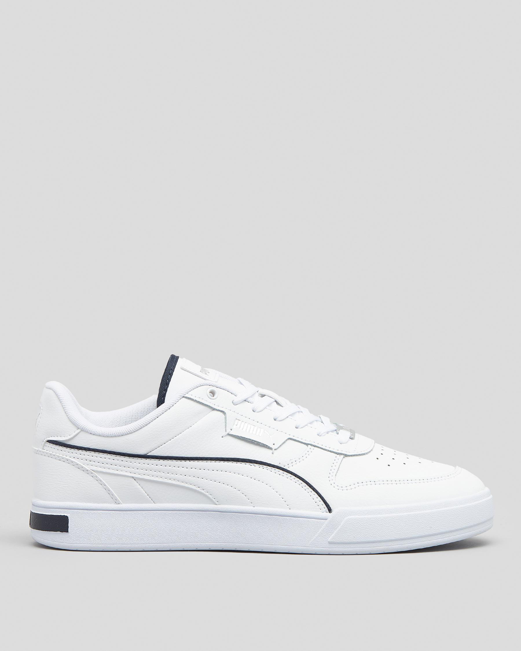 Puma Caven Dime Shoes In Puma White-puma White-puma Sil - Fast Shipping & Easy Returns - City 