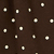 Espresso/cream Polka Dot
